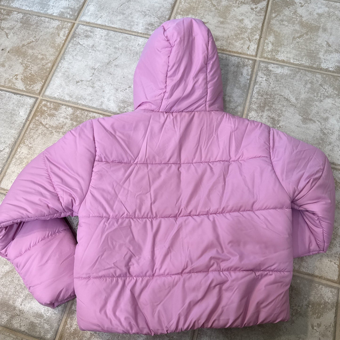 Nike Sportswear Classic Puffer Womens XS Therma-FIT Hooded Jacket FZ5899 Crop