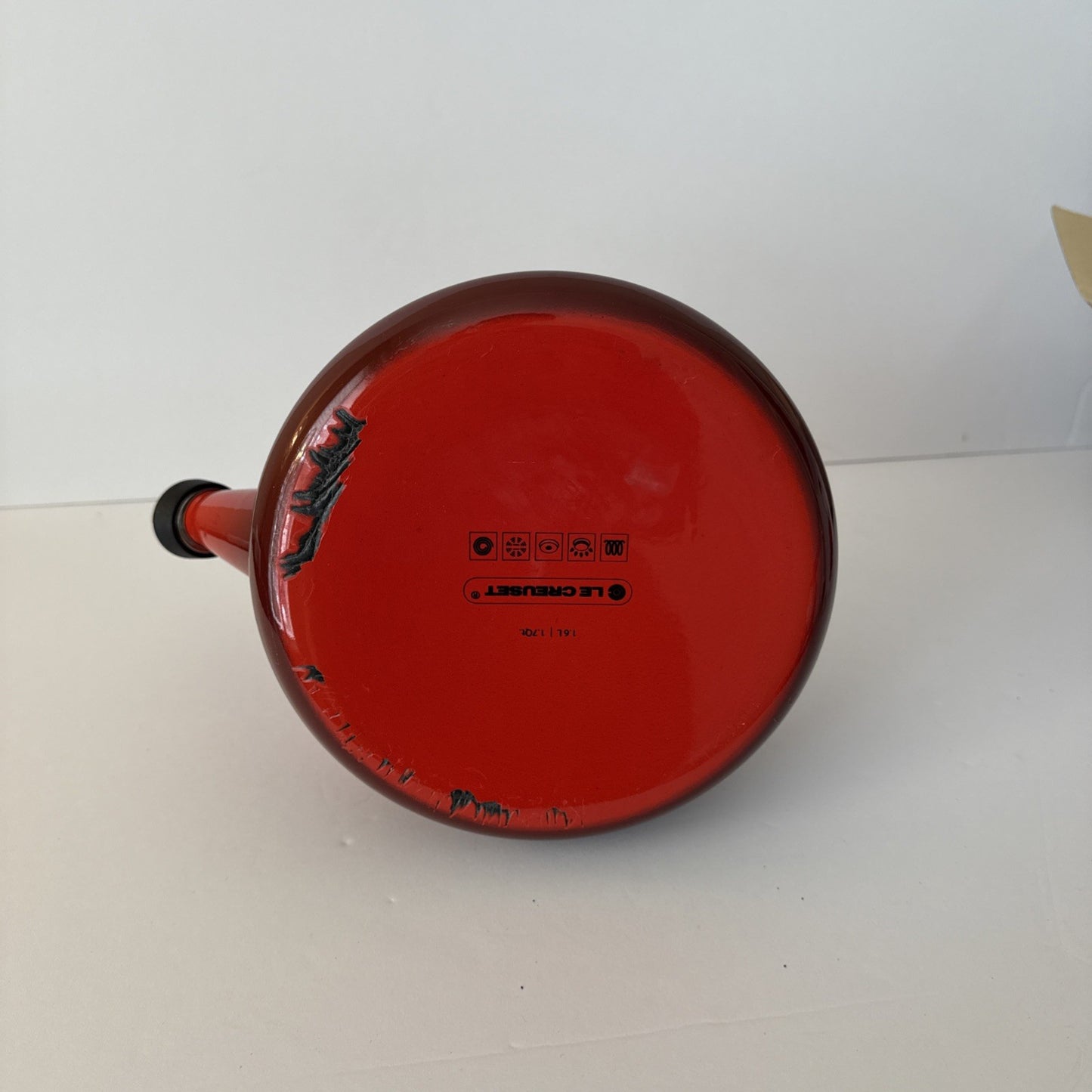 Boil Water Fast - Le Creuset 1.7qt Whistling Tea Kettle Cerise See Pics