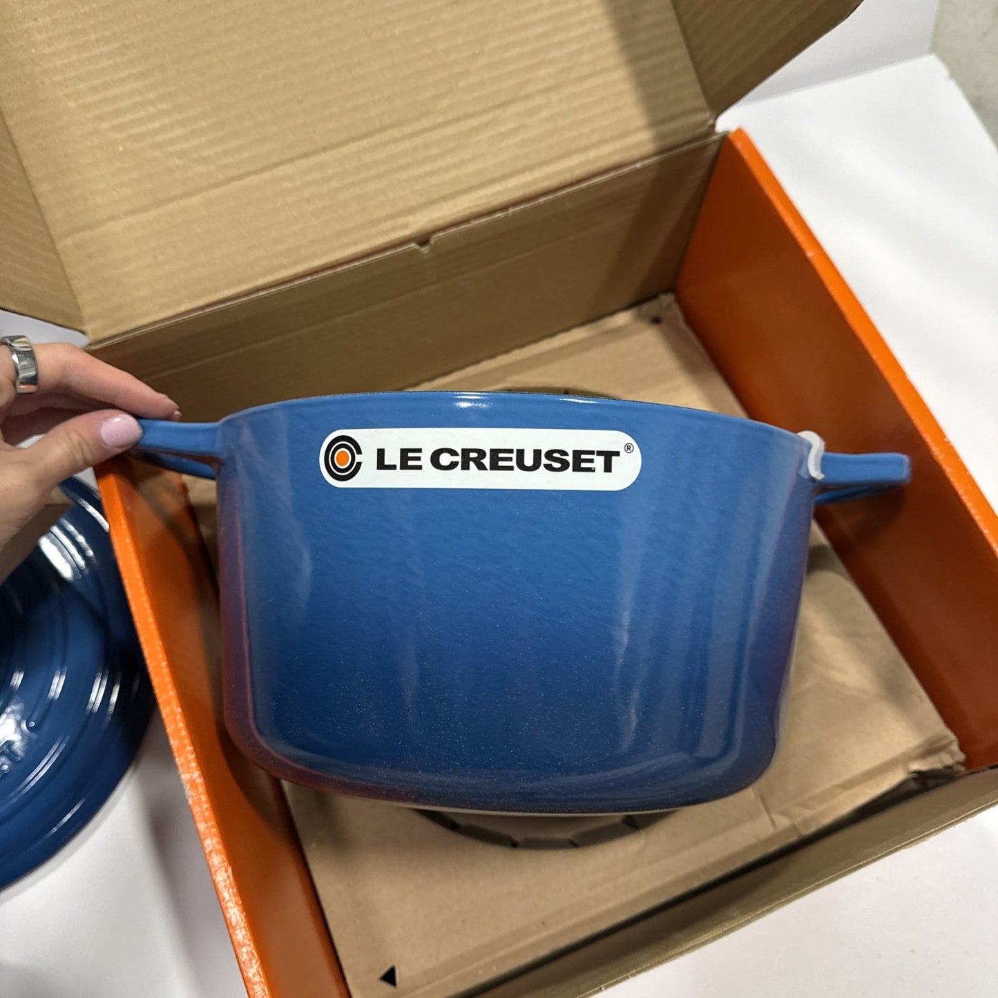 Le Creuset Enameled Cast Iron Signature Deep Round Oven 6.5 qt Marseille