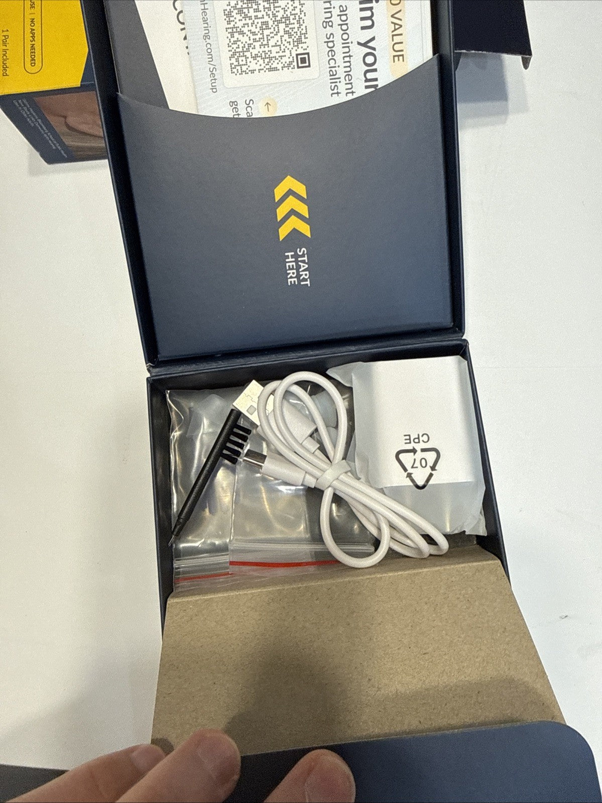 Audien Hearing ATOM X -Rechargeable OTC Hearing Aids BLUETOOTH