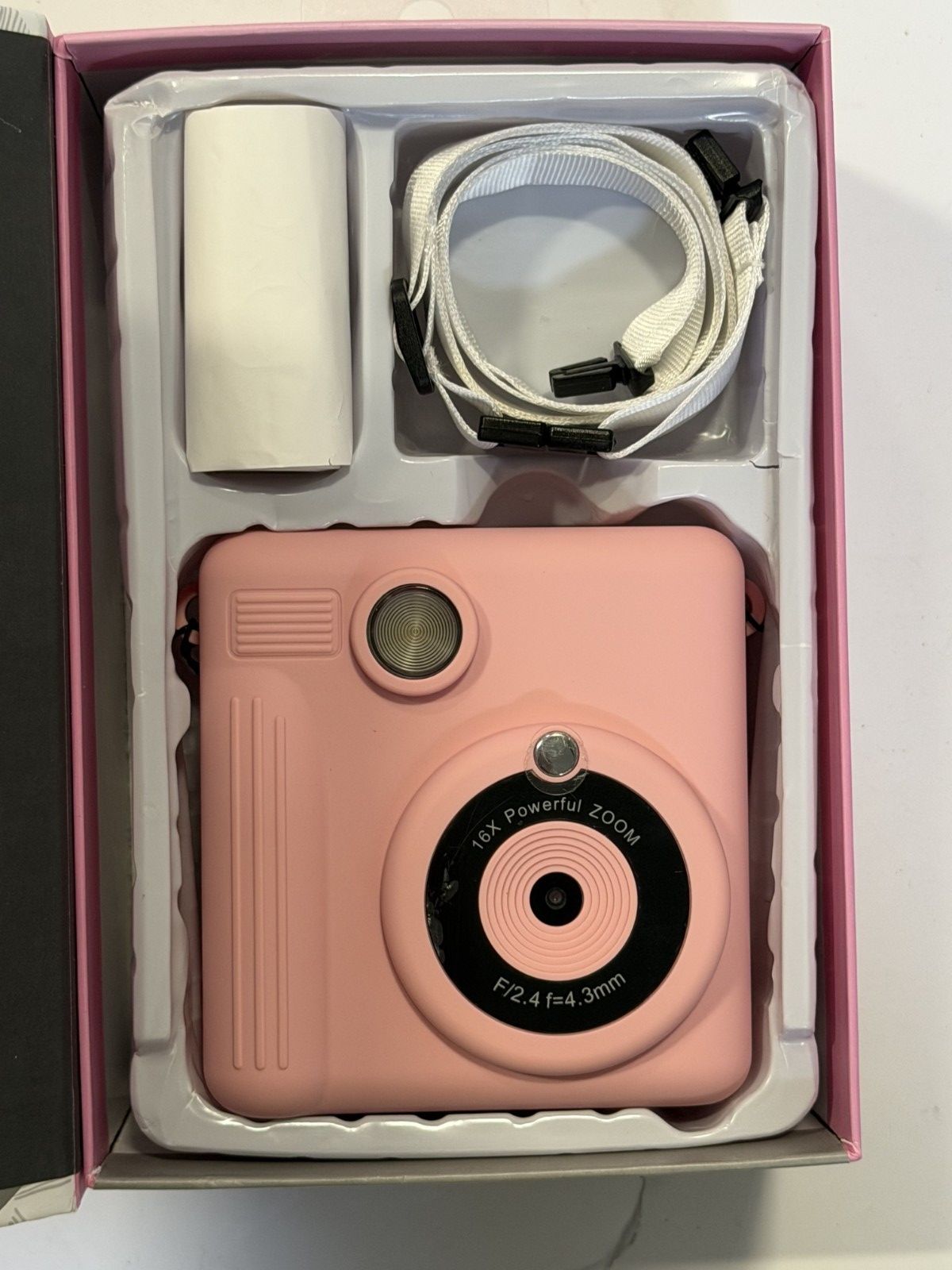 Vivitar Instaprint 20MP Instant Digital Camera Pink - USED