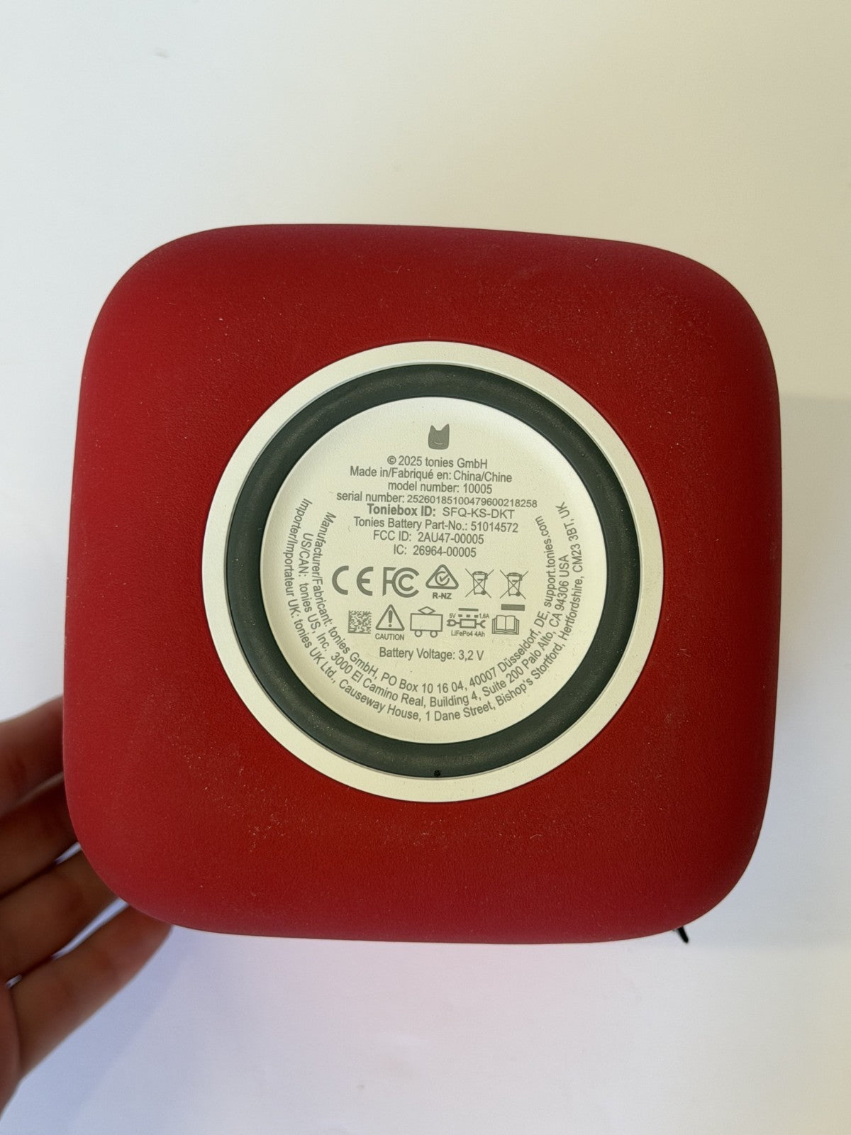 Toniesbox 2 Audio Player MyTonies (charger included)