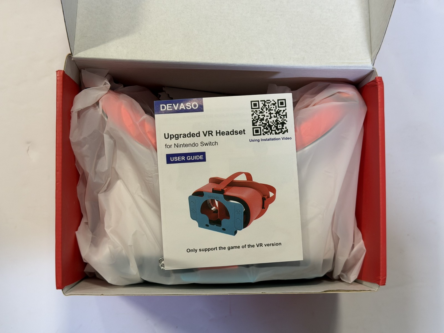 Devaso Upgraded VR Headset for Nintendo Switch and Switch OLED