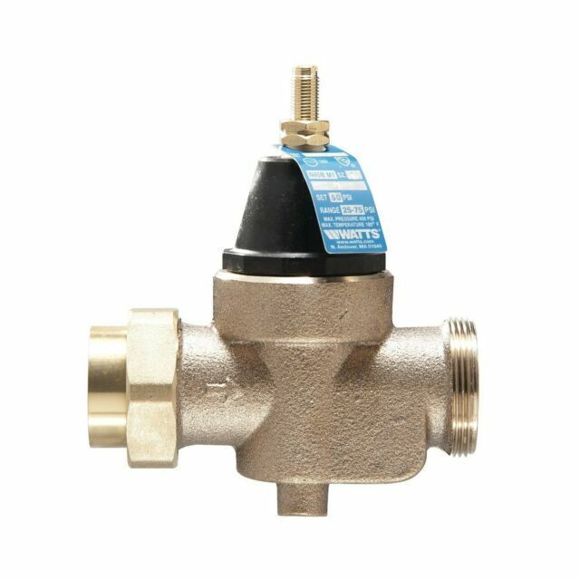 NEW Watts 1 LFN45BM1-U Lead Free Water Pressure Reducing Valve, 1" 0754713