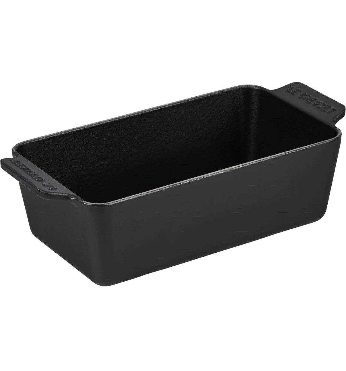 Genuine Le Creuset Loaf pan 23cm 9 inc Matte Black See Pics