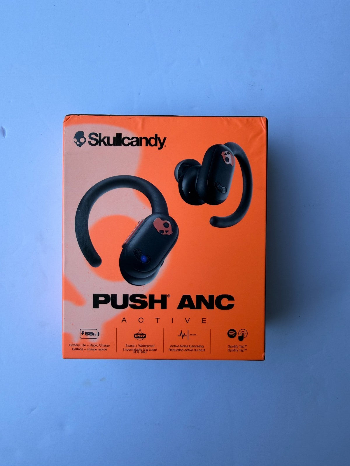 New Skullcandy Push ANC Active in-Ear Wireless Earbuds, 58 Hr Battery, IP67