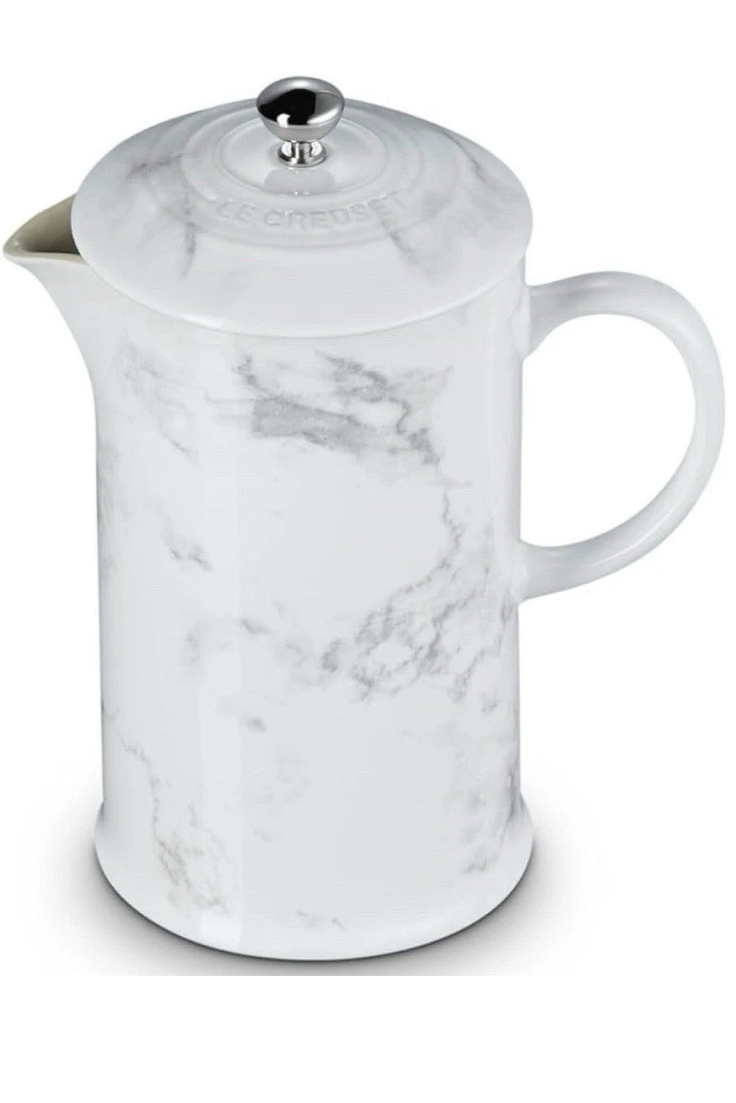 Le Creuset Stoneware 34 Ounce Marble Collection French Press -tested