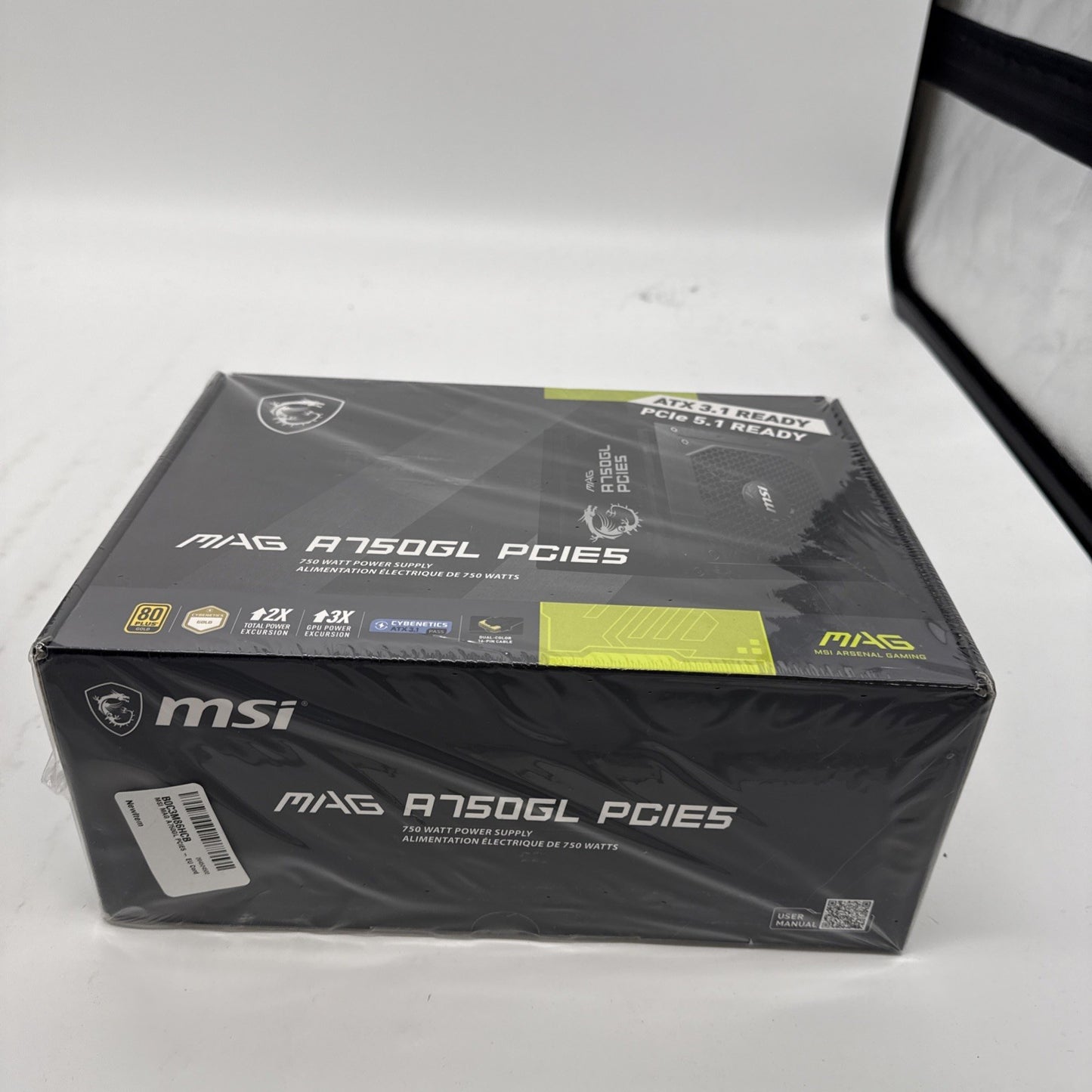 MSI MAG A750GL PCIe5 750W 80+ Gold ATX 3.1 Ready Gaming Power Supply SEALED