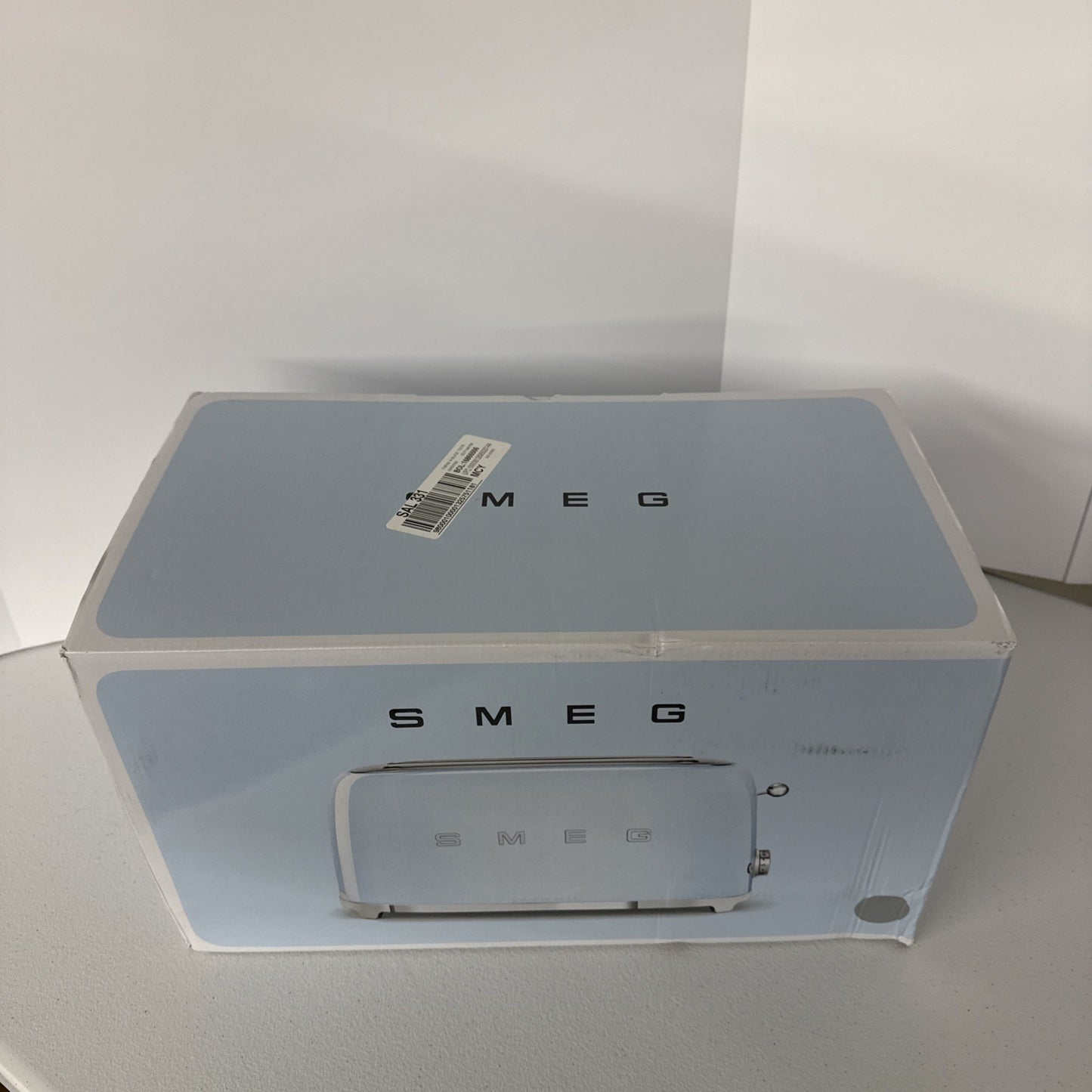 Smeg Original Tsf02 4 Slice Toaster Stainless Steel 1400W
