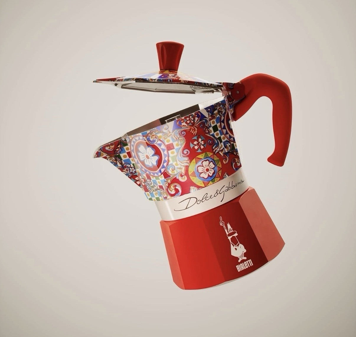 Bialetti Dolce & Gabbana Mocha Express 3 Cup Open Fire (Coffee Maker Espresso