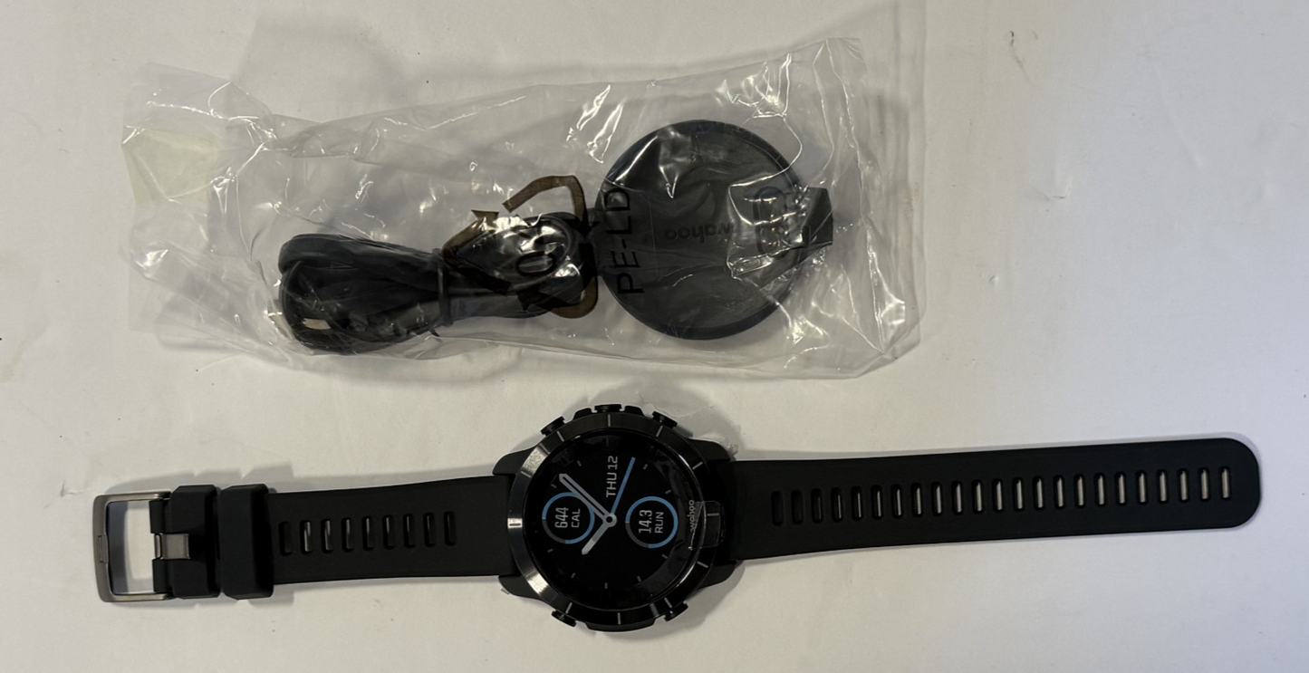 Wahoo ELEMNT RIVAL Multisport GPS Watch - Black