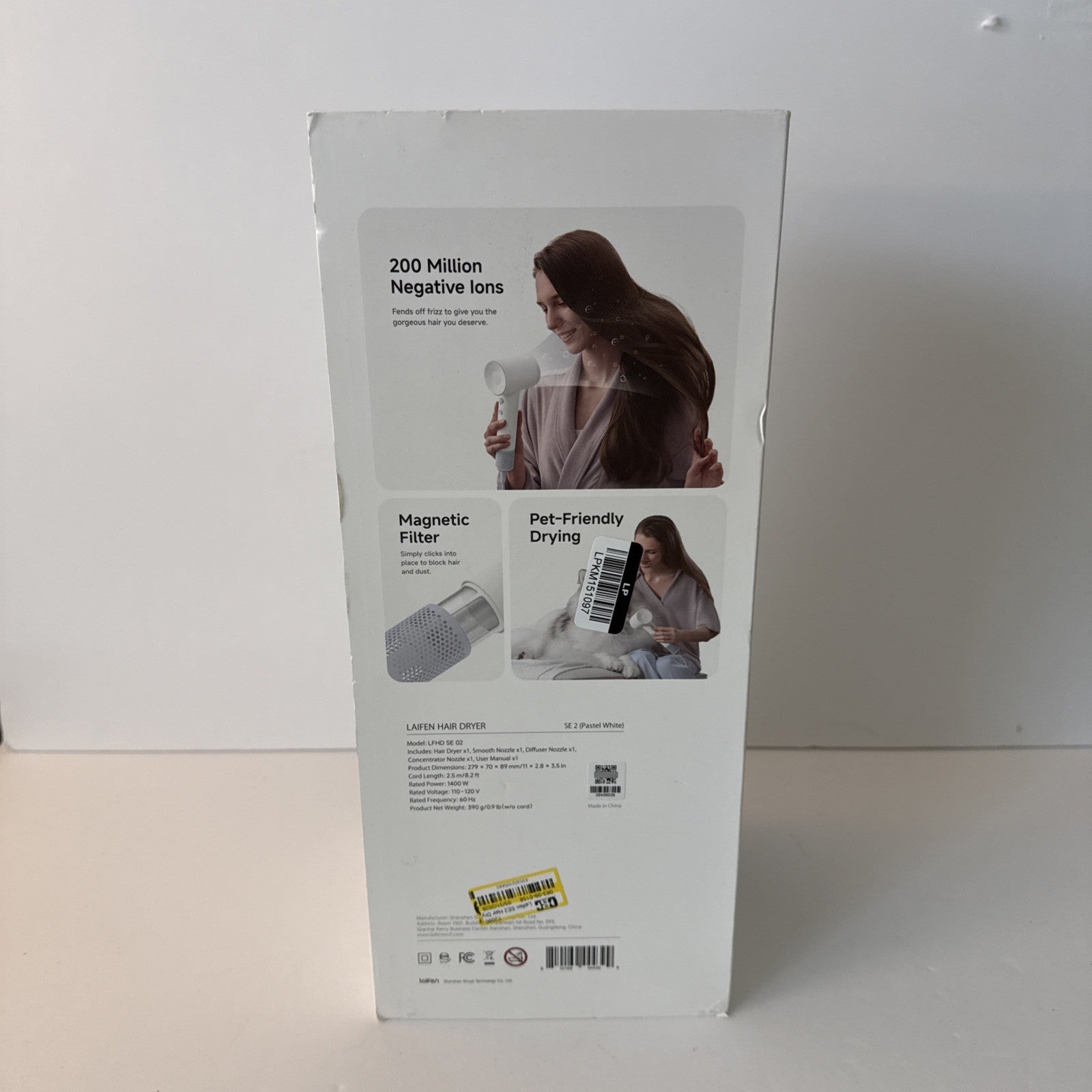 Laifen SE2 Hair Dryer - White