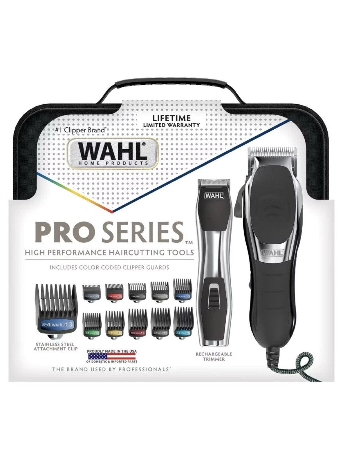 Wahl Clipper High Performance Haircutting Kit with Cordless Beard Trimmer and