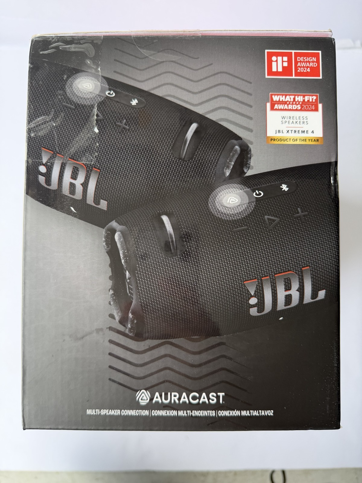JBL Xtreme 4 Portable Waterproof Bluetooth Speaker - black