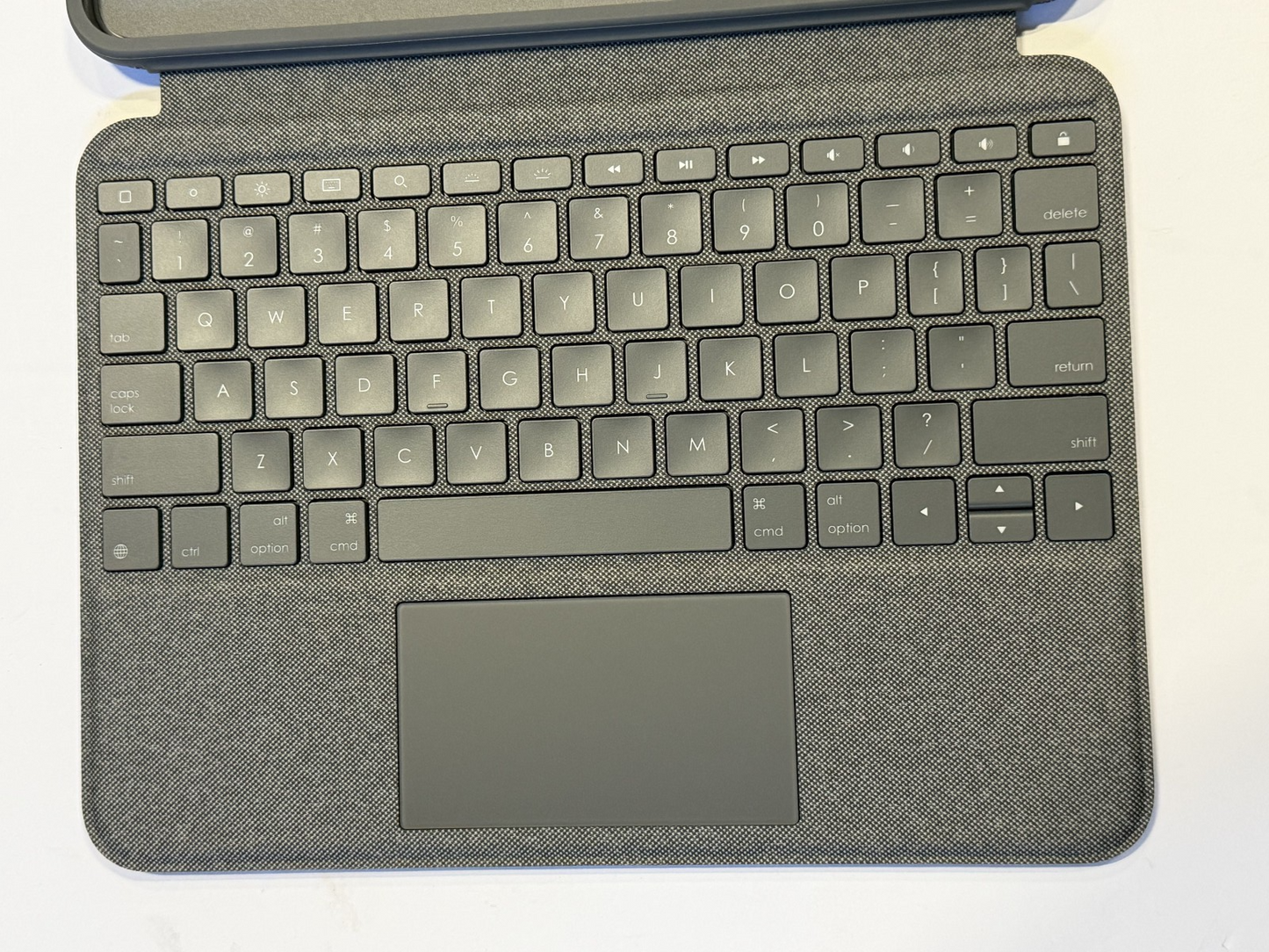 Logitech Folio Touch Keyboard Case For Apple iPad Air 4th 5th Gen 4 5 Graphite