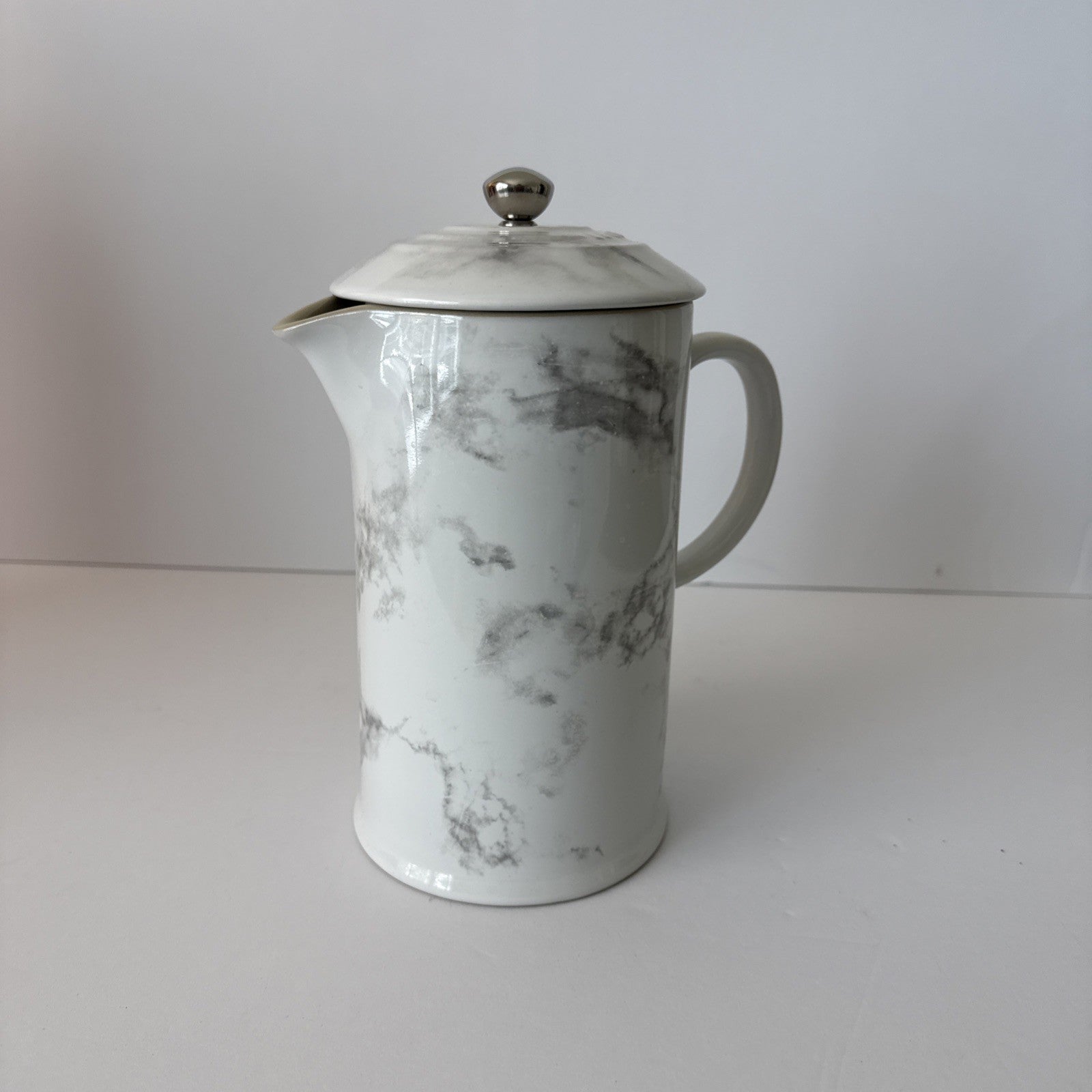 Le Creuset Stoneware 34 Ounce Marble Collection French Press -tested