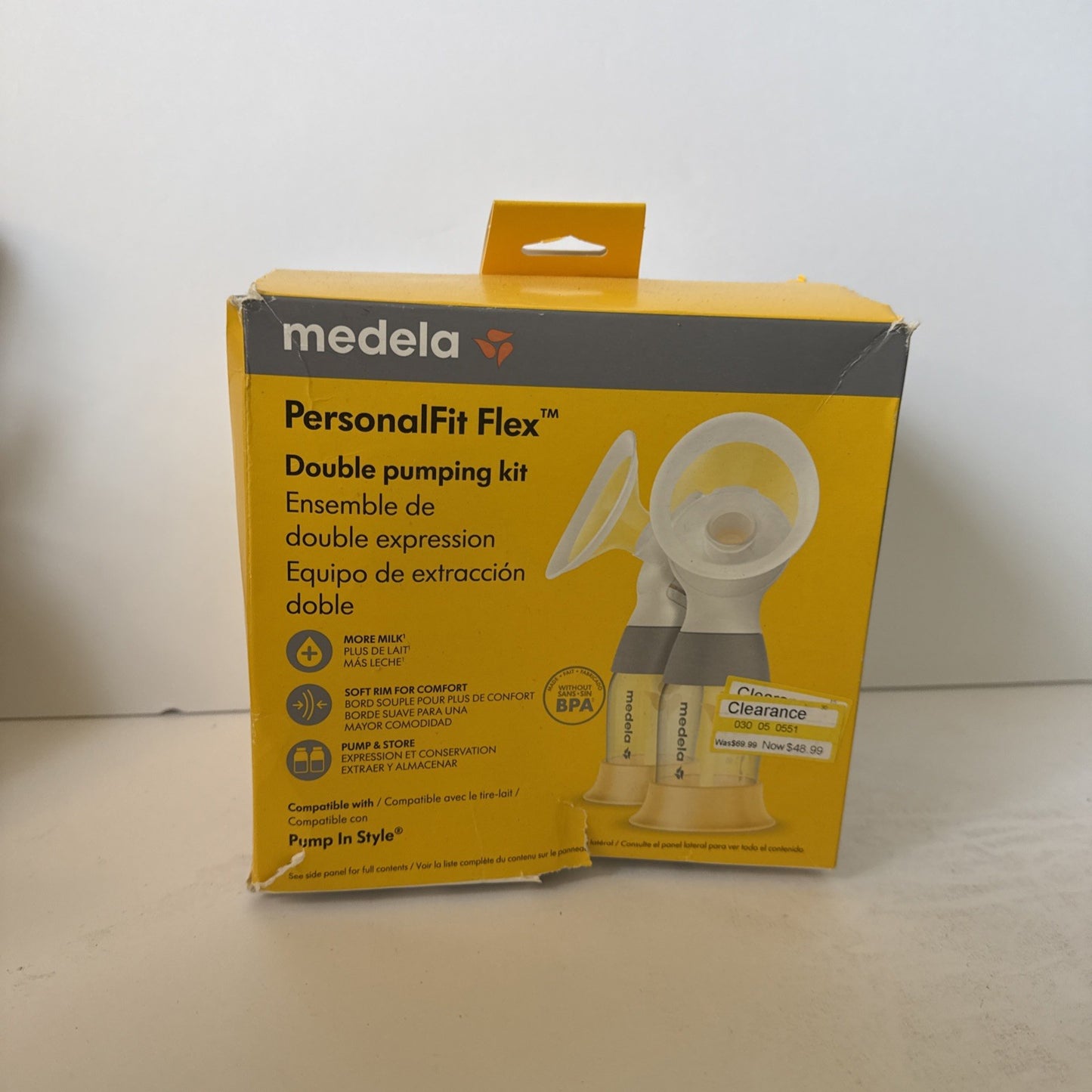 Medela Classic PersonalFit Flex Double Pumping Kit for Electric Breast Pumps