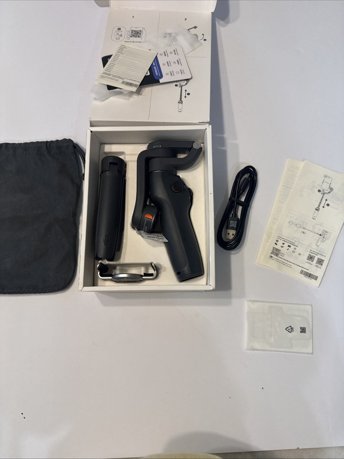DJI Osmo Mobile 6 Foldable Gimbal Stabilizer for Smartphones Slate Gray