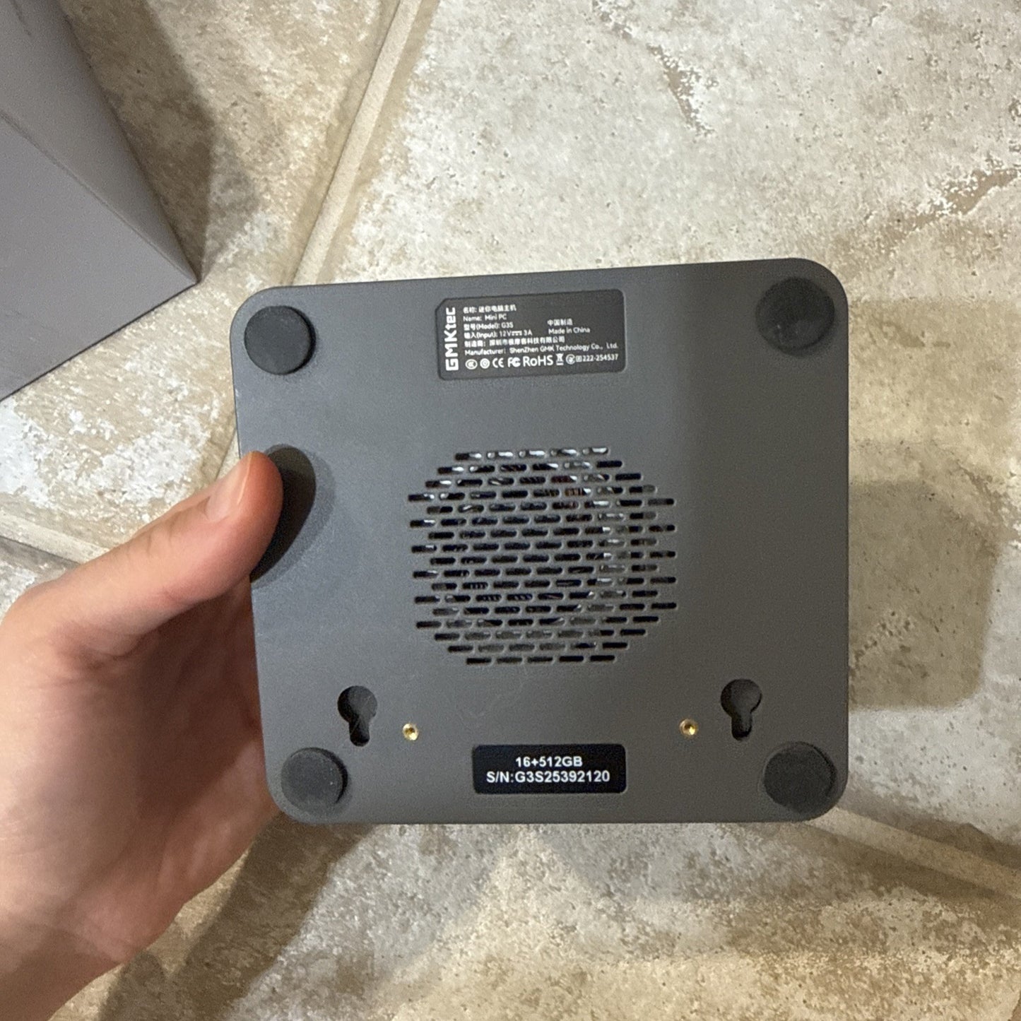 GMKtec G3S Mini PC ‎Intel Alder Lake N95 16GB RAM 512GB SSD Desktop Computer New