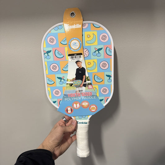 Franklin Sports Youth Paddle - Fruit Graphic: Fiberglass Racquet for Pickleball