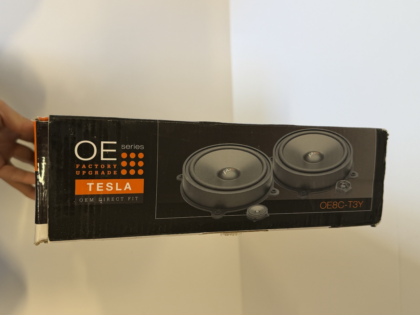 PowerBass OE8C-T3Y Replacement OEM 8" Component System 180W - 2PCS
