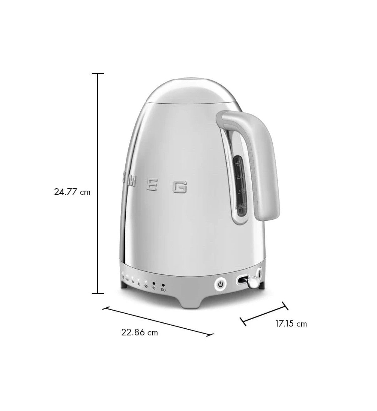 Variable Temperature Kettle 1.7L (7 Cup), Stainless Steel Tea & Coffee Kettle...