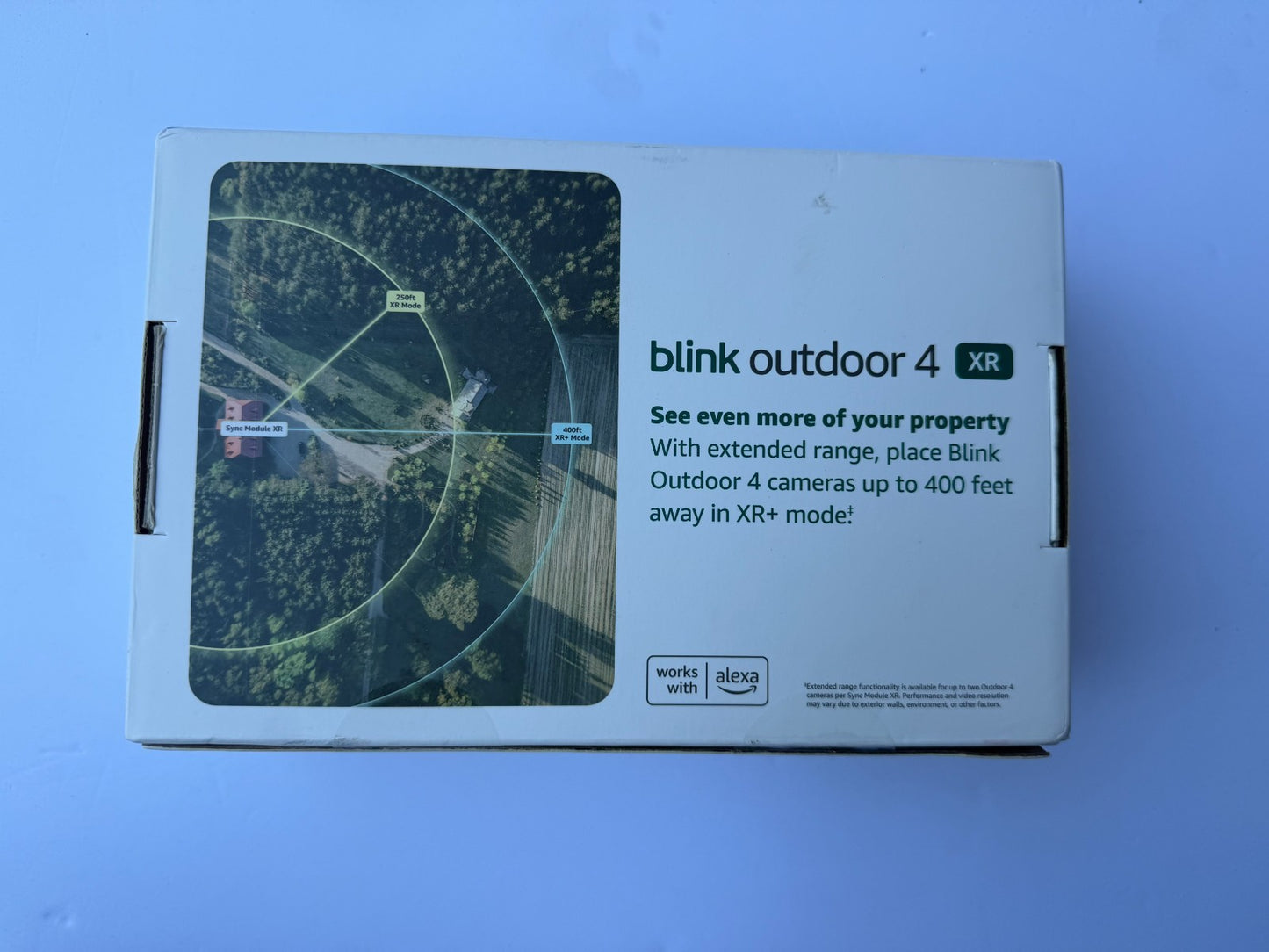 Blink Outdoor 4 XR 4-Camera Smart Security System Battery Powered *NEW SEALED*