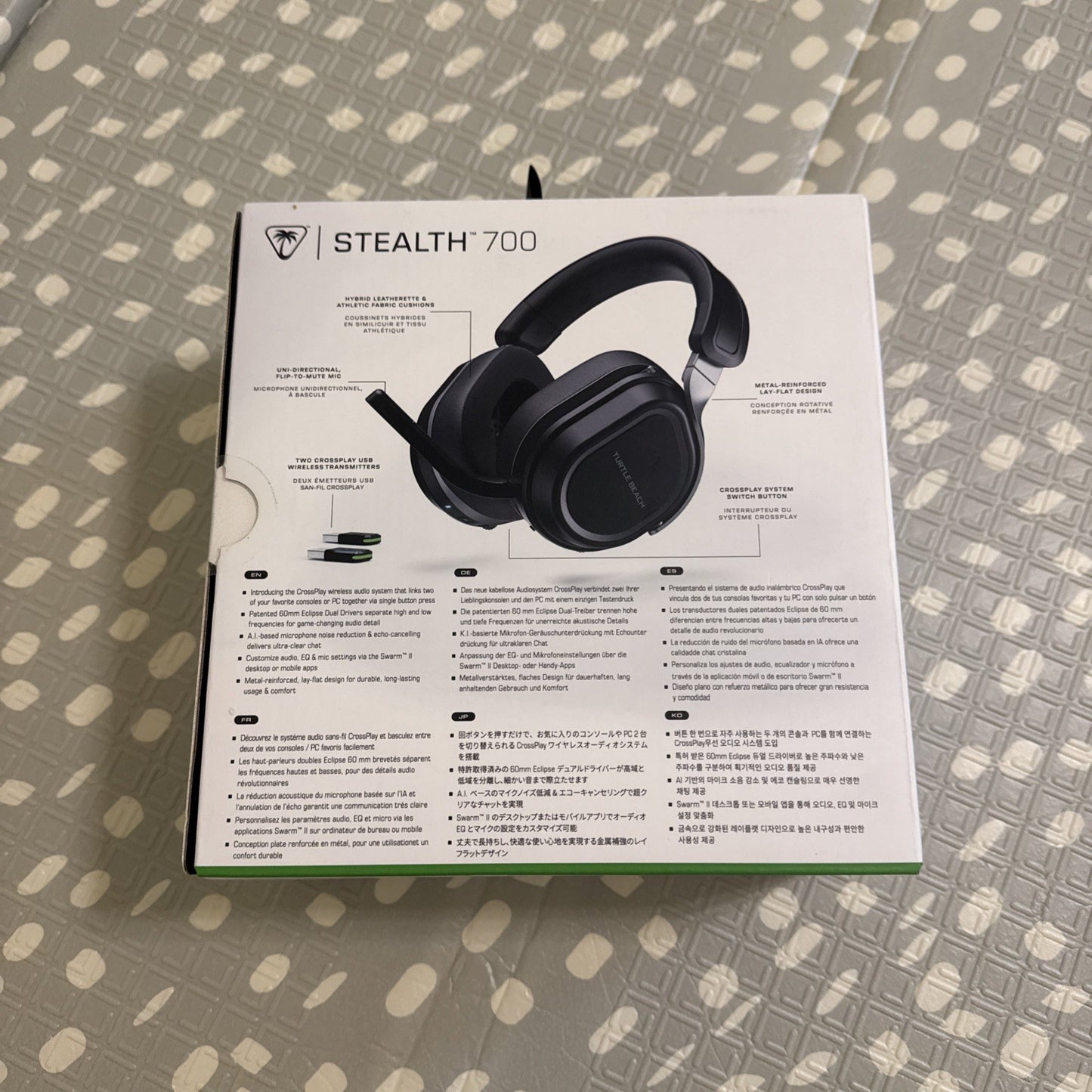 Turtle Beach Stealth 700 Gen 3 Wireless Gaming Headset Xbox PS5 PC Black