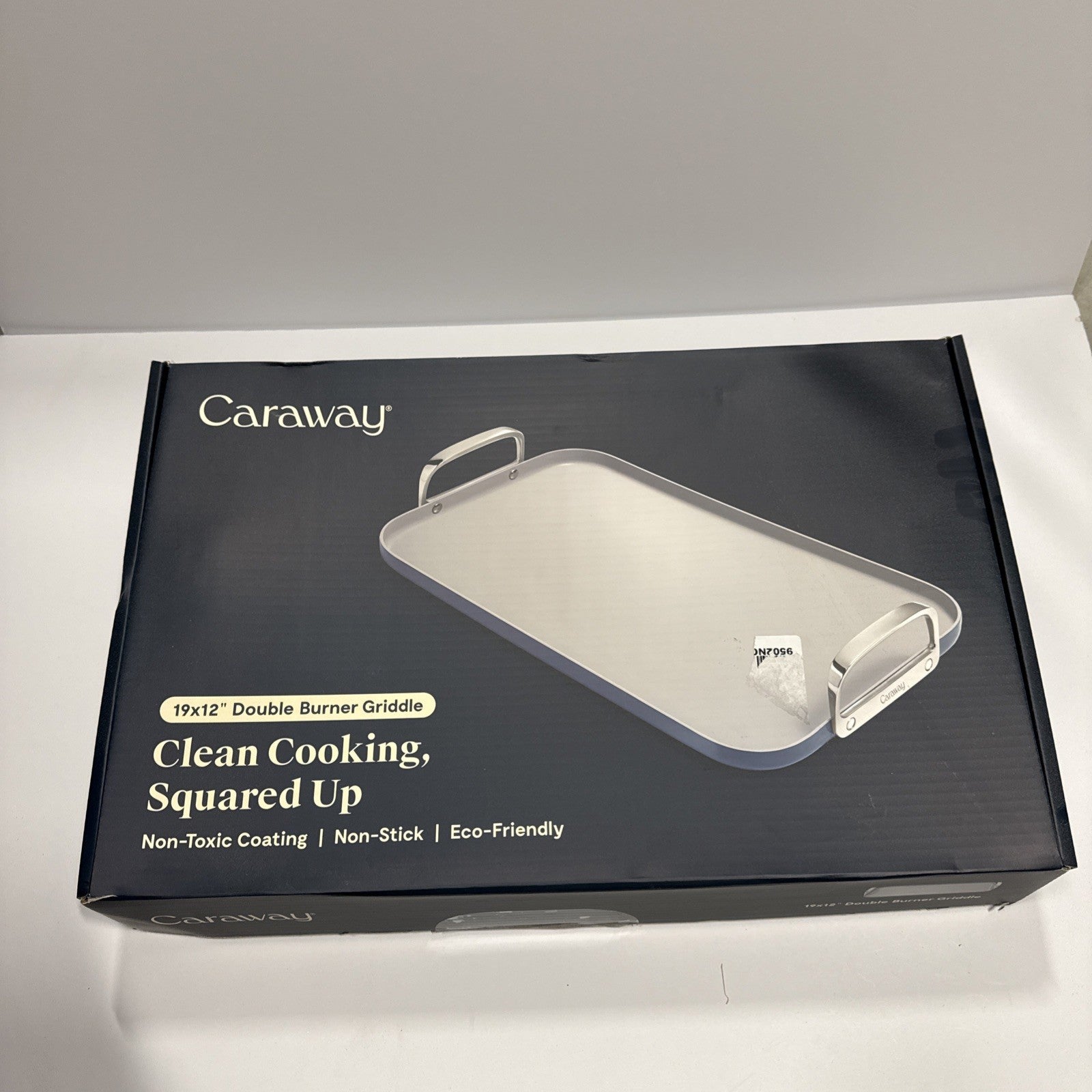 Caraway Double Burner Griddle - 19x12” Griddle Pan - Non-Stick Ceramic Coa