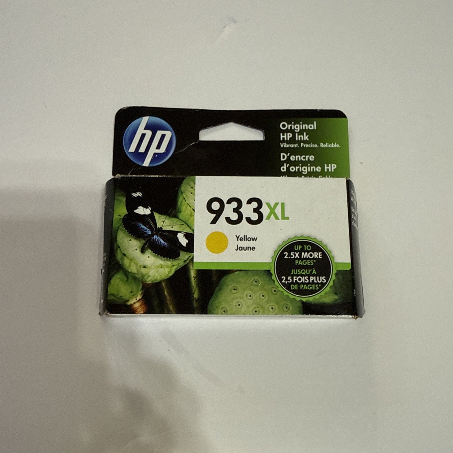 Genuine OEM HP 933xl High Yield Yellow Ink Cartridge Exp 2022-2023