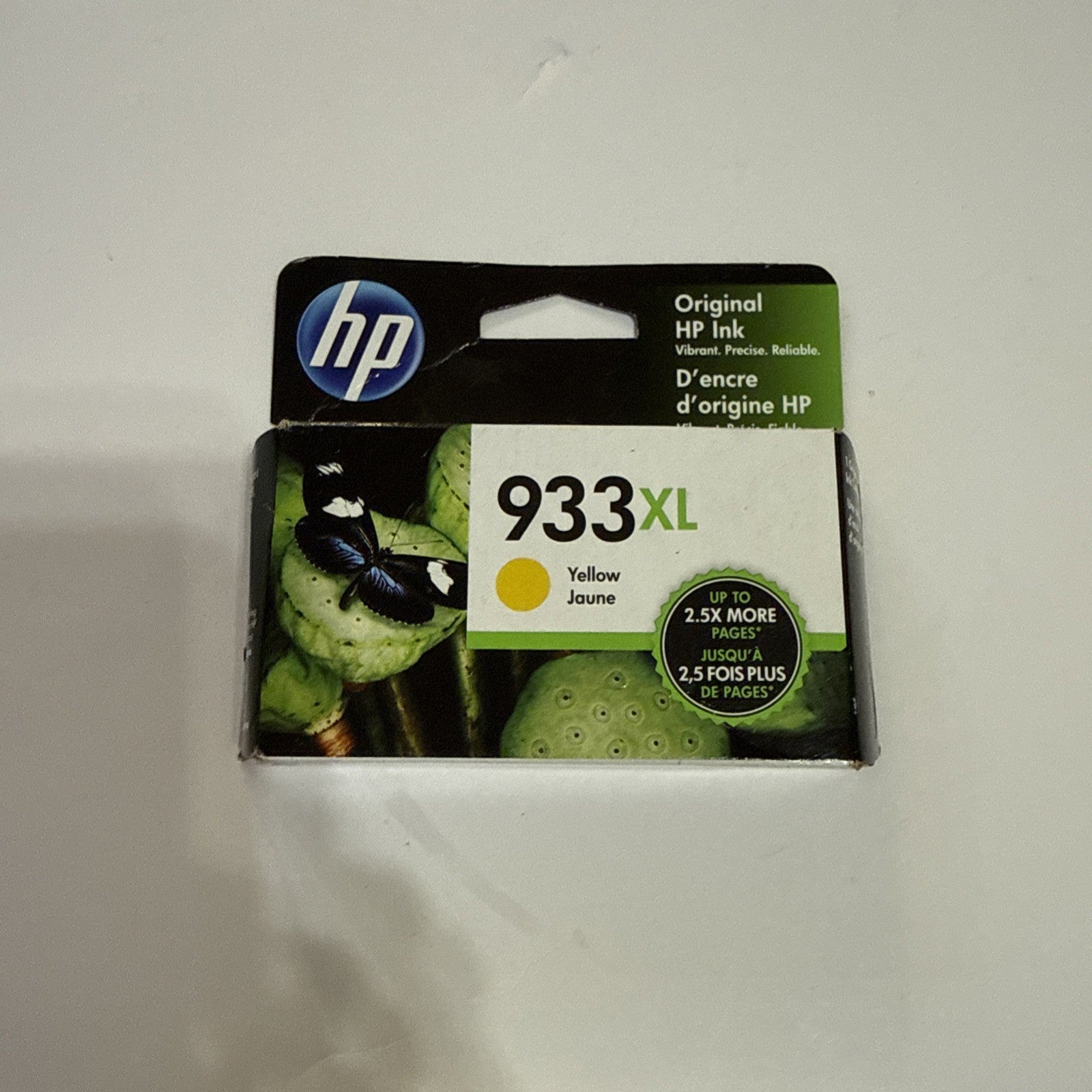 Genuine OEM HP 933xl High Yield Yellow Ink Cartridge Exp 2022-2023