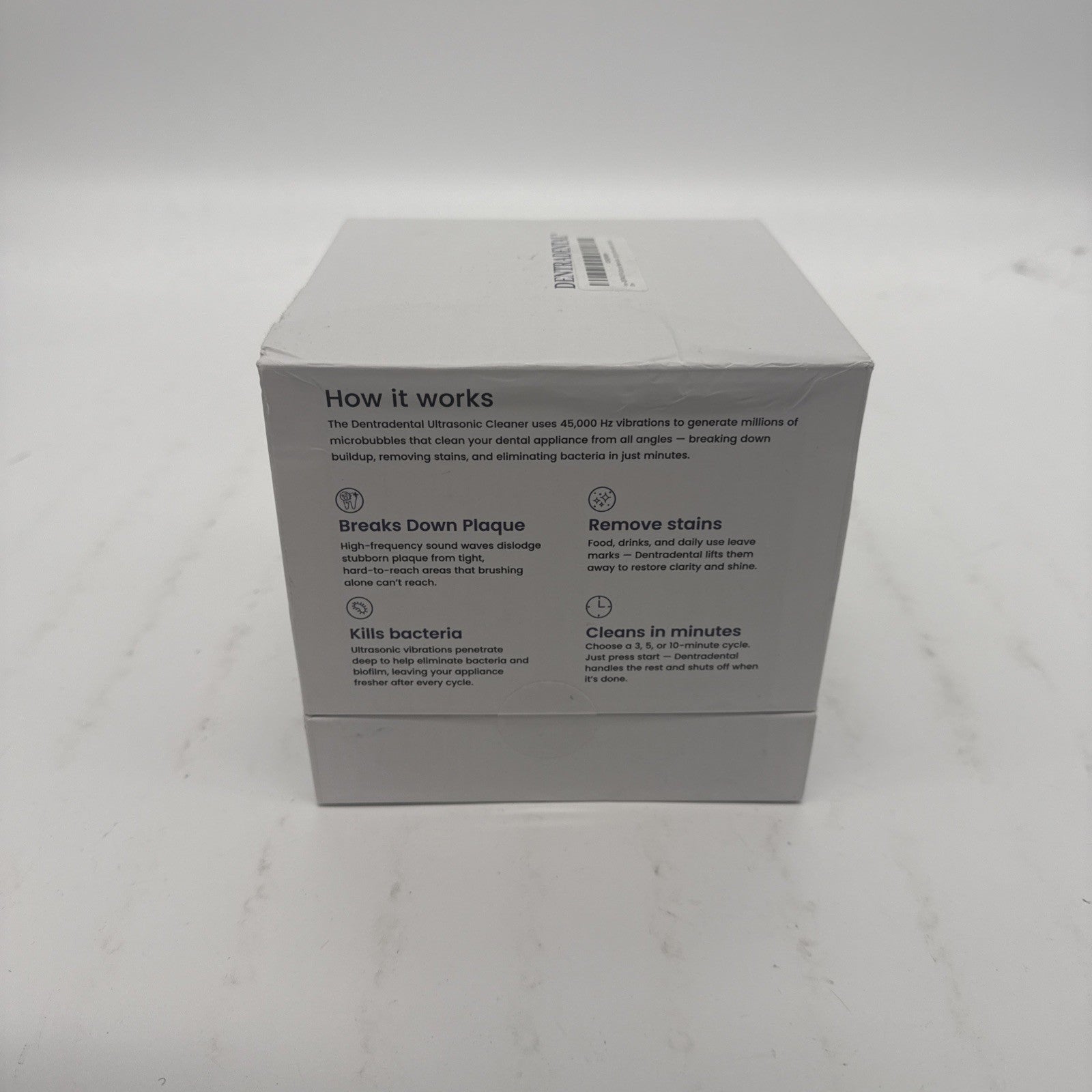 Oral Appliance Cleaner Aligners/Retainers/Guards/Dentires - Dentradental Ultra