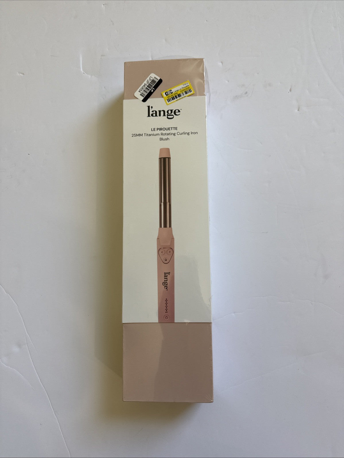 l’ange Blush 25mm 1” Le Pirouette Titanium Rotating Curling Iron New Sealed Box
