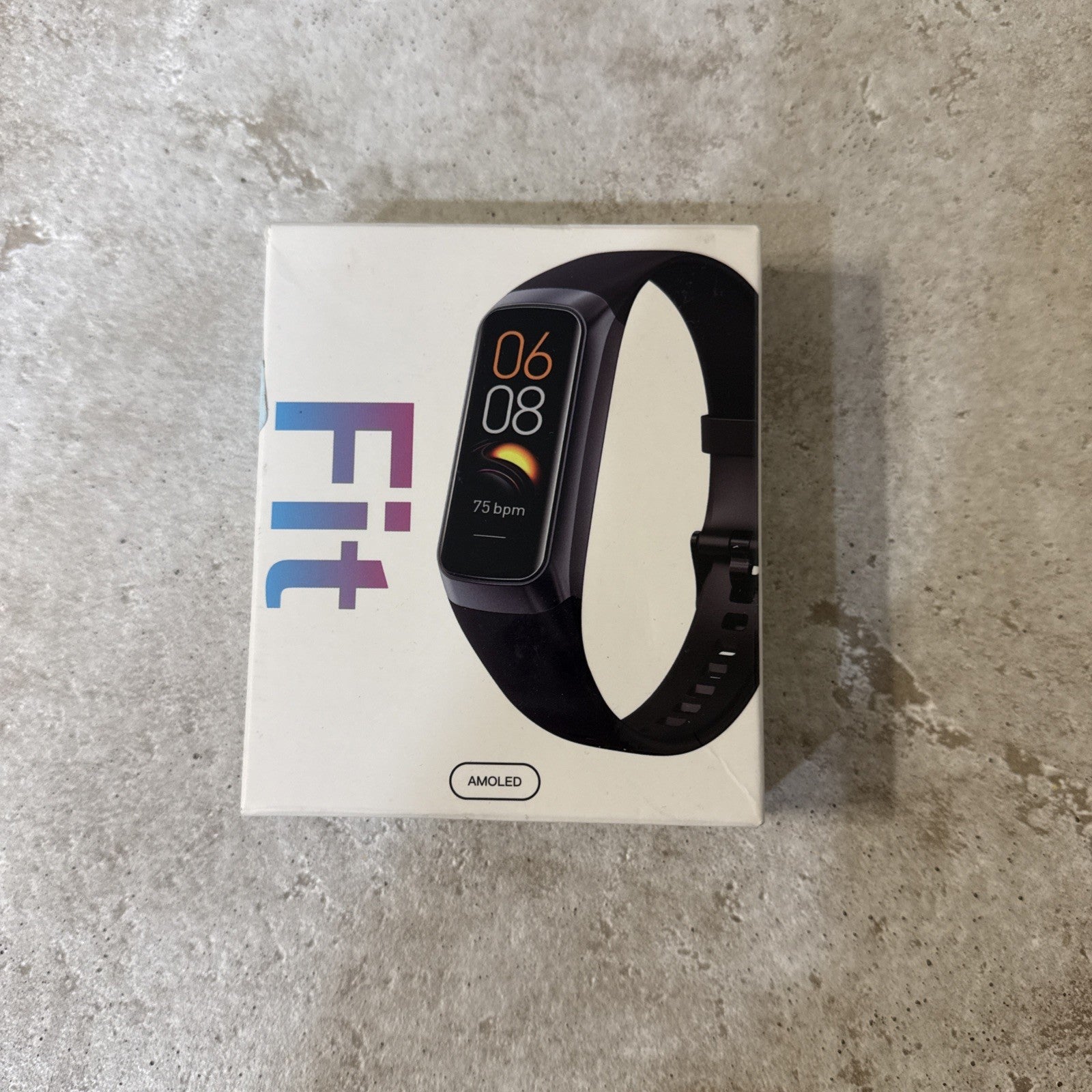Fit Smart Watch with AMOLED Display Fitness Tracker