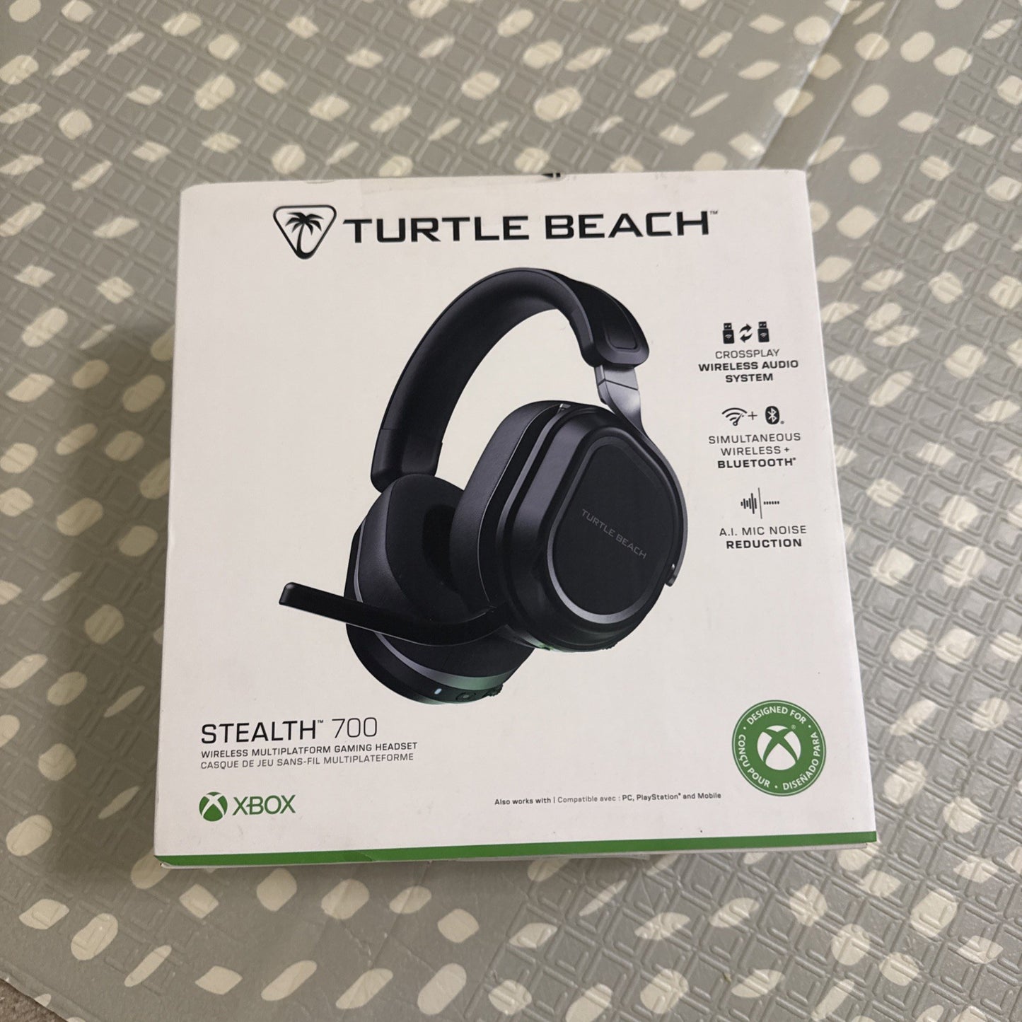 Turtle Beach Stealth 700 Gen 3 Wireless Gaming Headset Xbox PS5 PC Black NEW