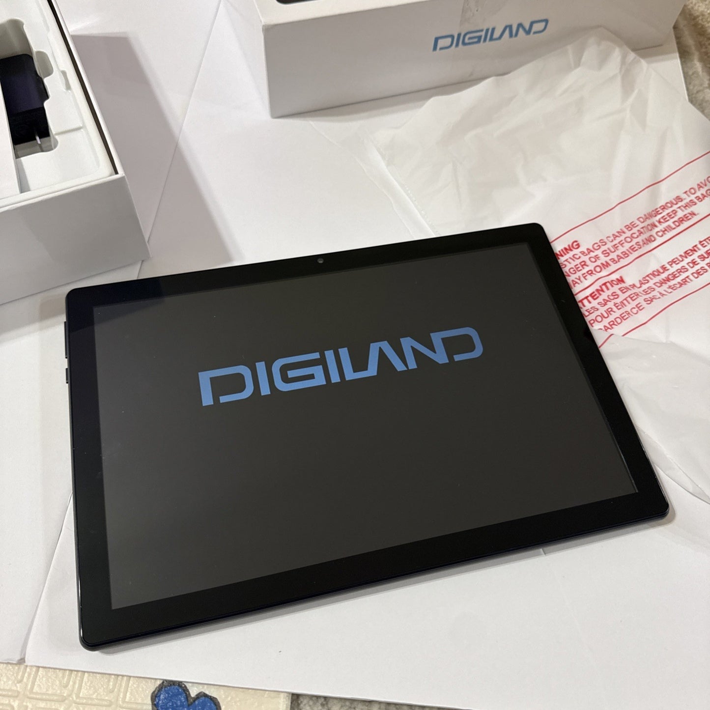 Digiland Tablet 10-1 Android 14 G80 Octa-Core 12GB Ram 128GB Rom Storage
