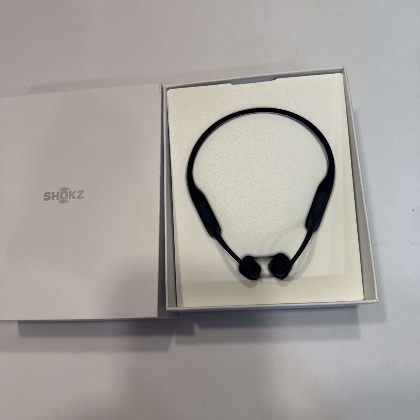 Shokz OpenRun Mini Wireless Bluetooth Bone-Conduction Sport Headphones Black