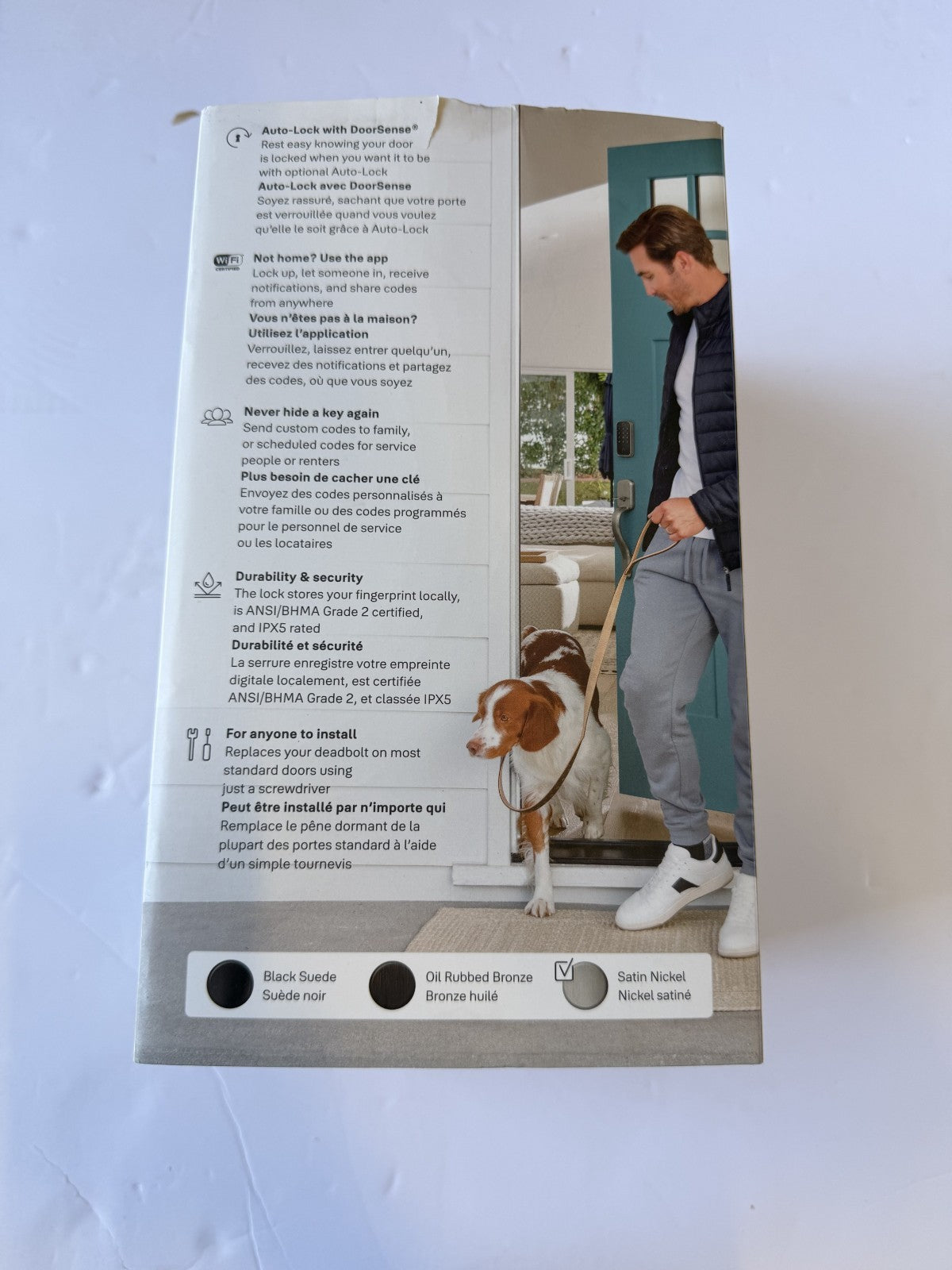 Yale Assure Lock 2 Wi-Fi Keypad Smart Lock Satin Nickel - open box