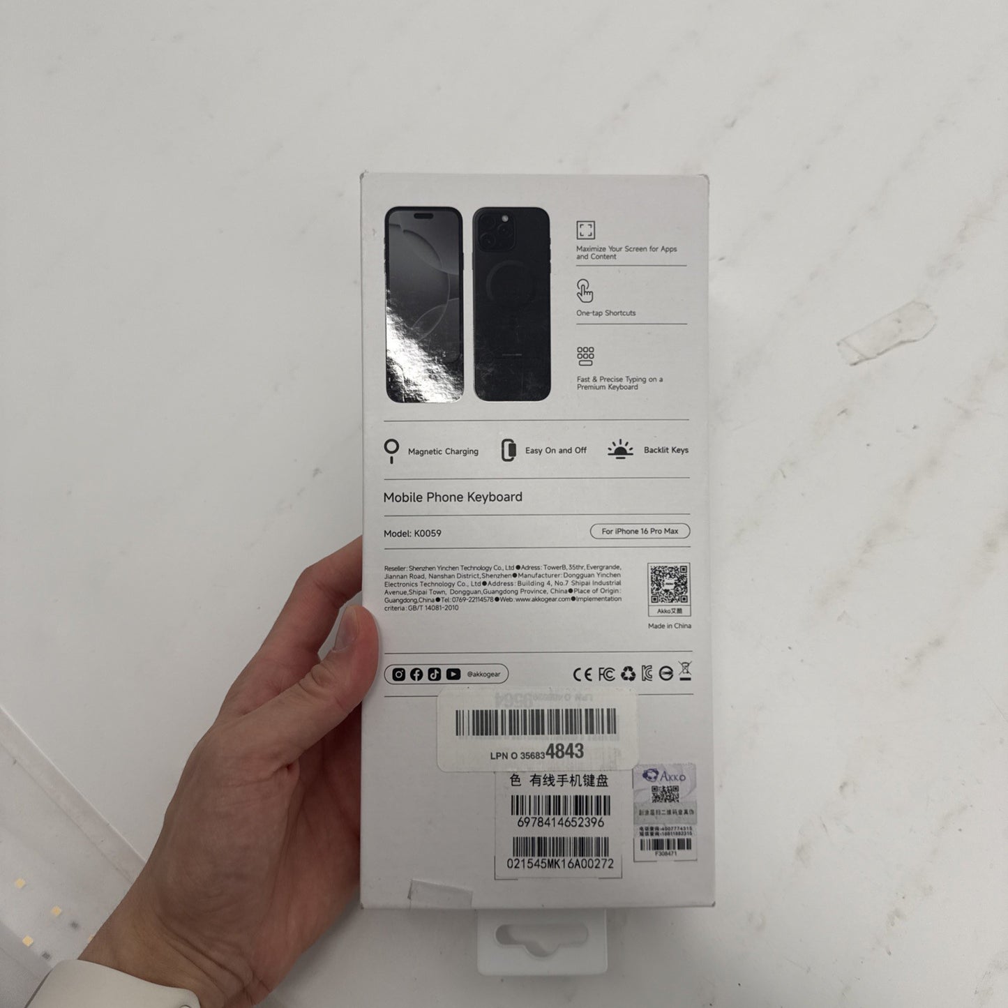 Akko Mobile Keyboard For Mobile Phone