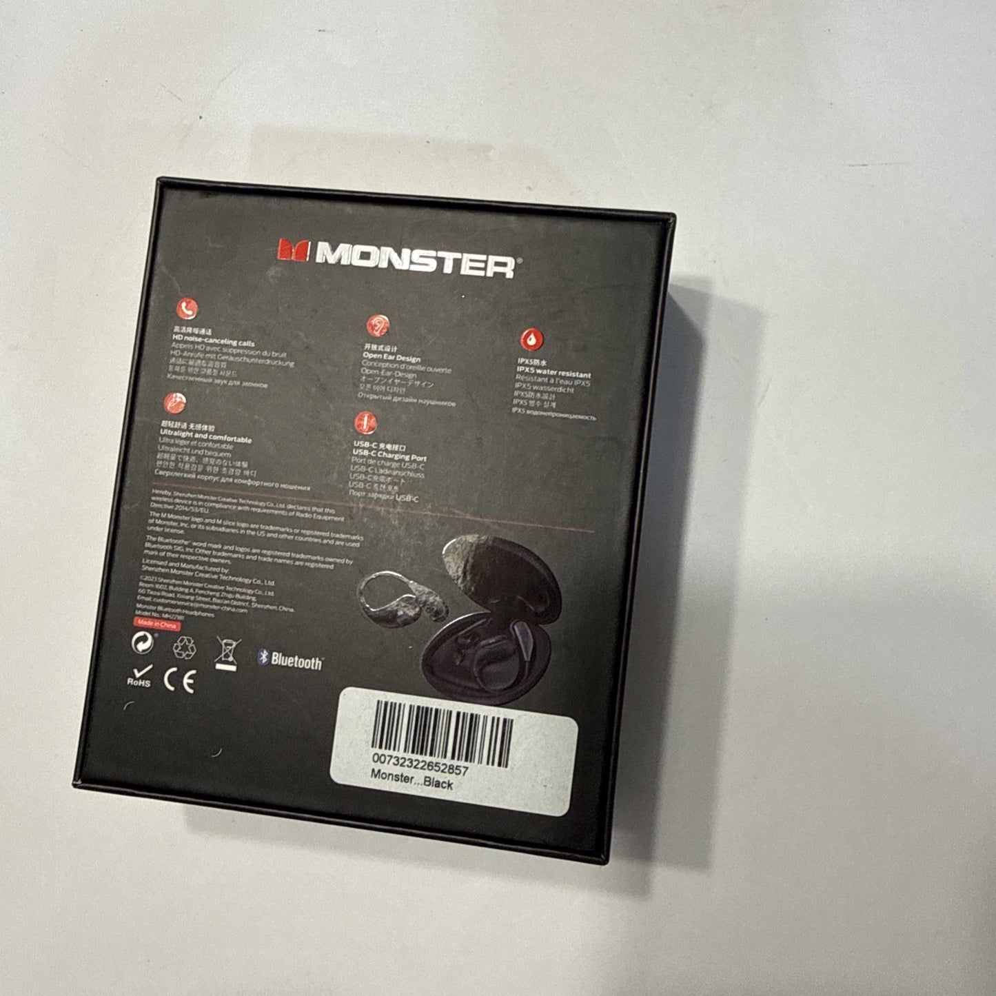 Monster Open Ear AC210 Wireless Bluetooth Headphones