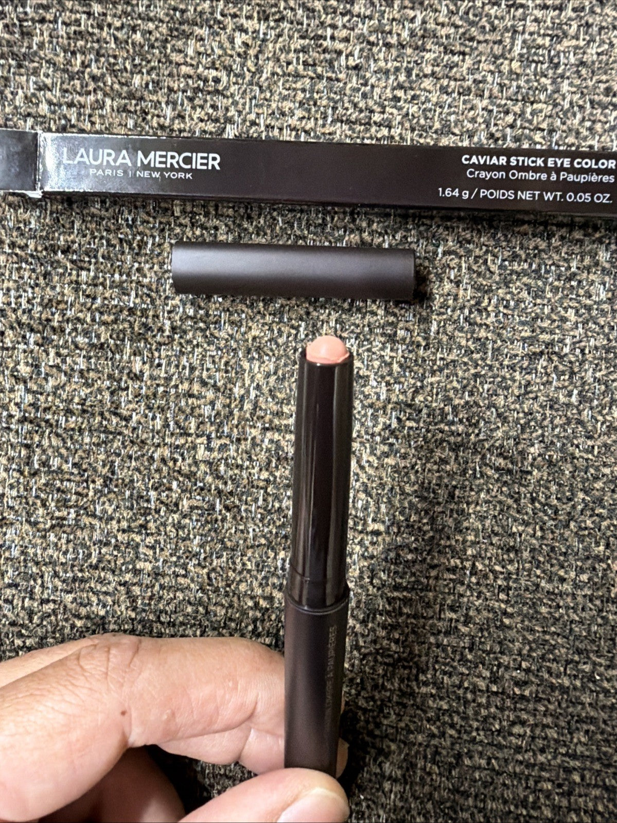 Laura Mercier ~ Caviar Stick Eye Color Crayon Matte ~ Peach ~ 0.05oz ~ FULL SIZE