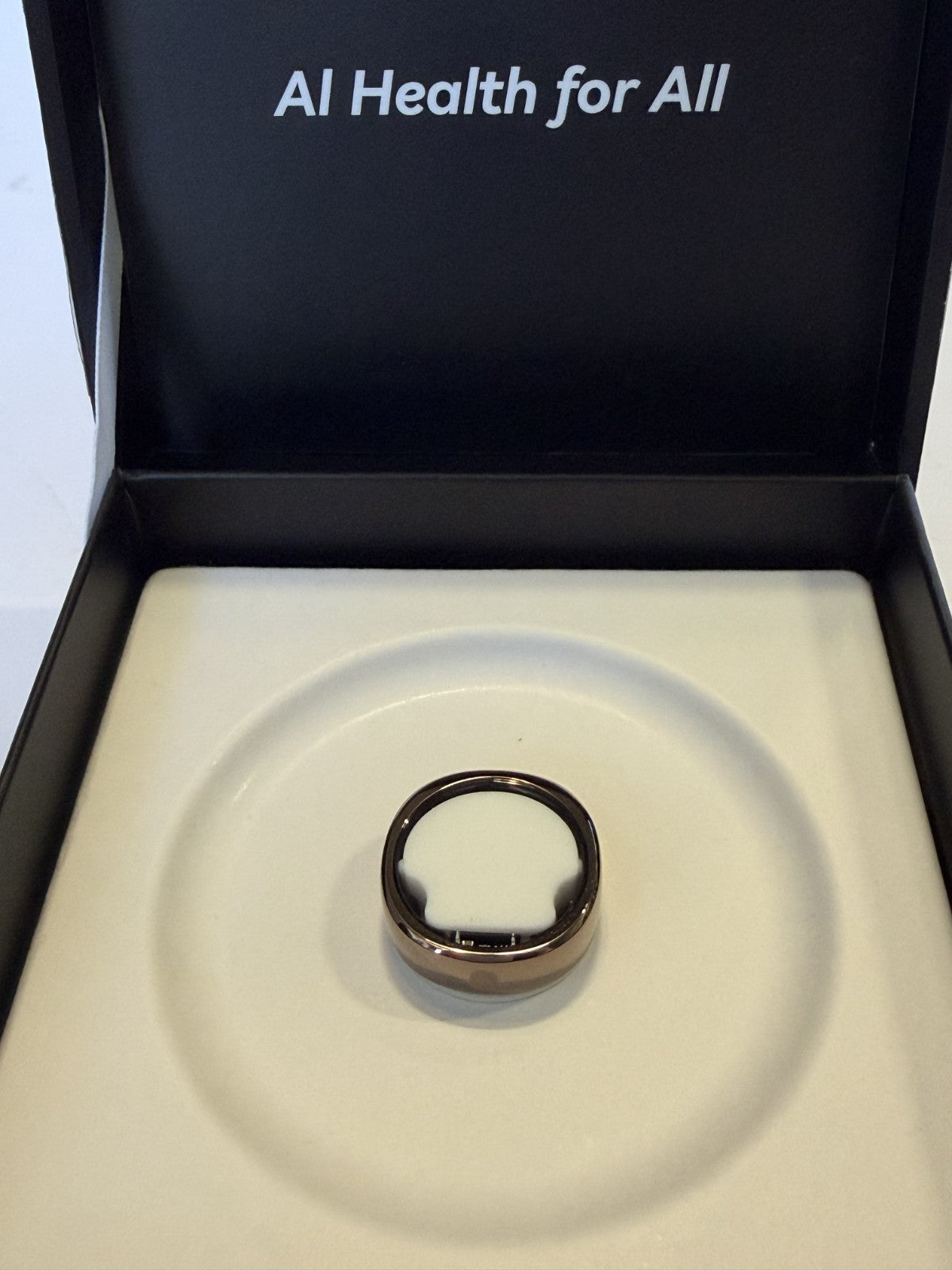 RingConn Gen 2 Air Smart Ring, Size 7 Dune Gold