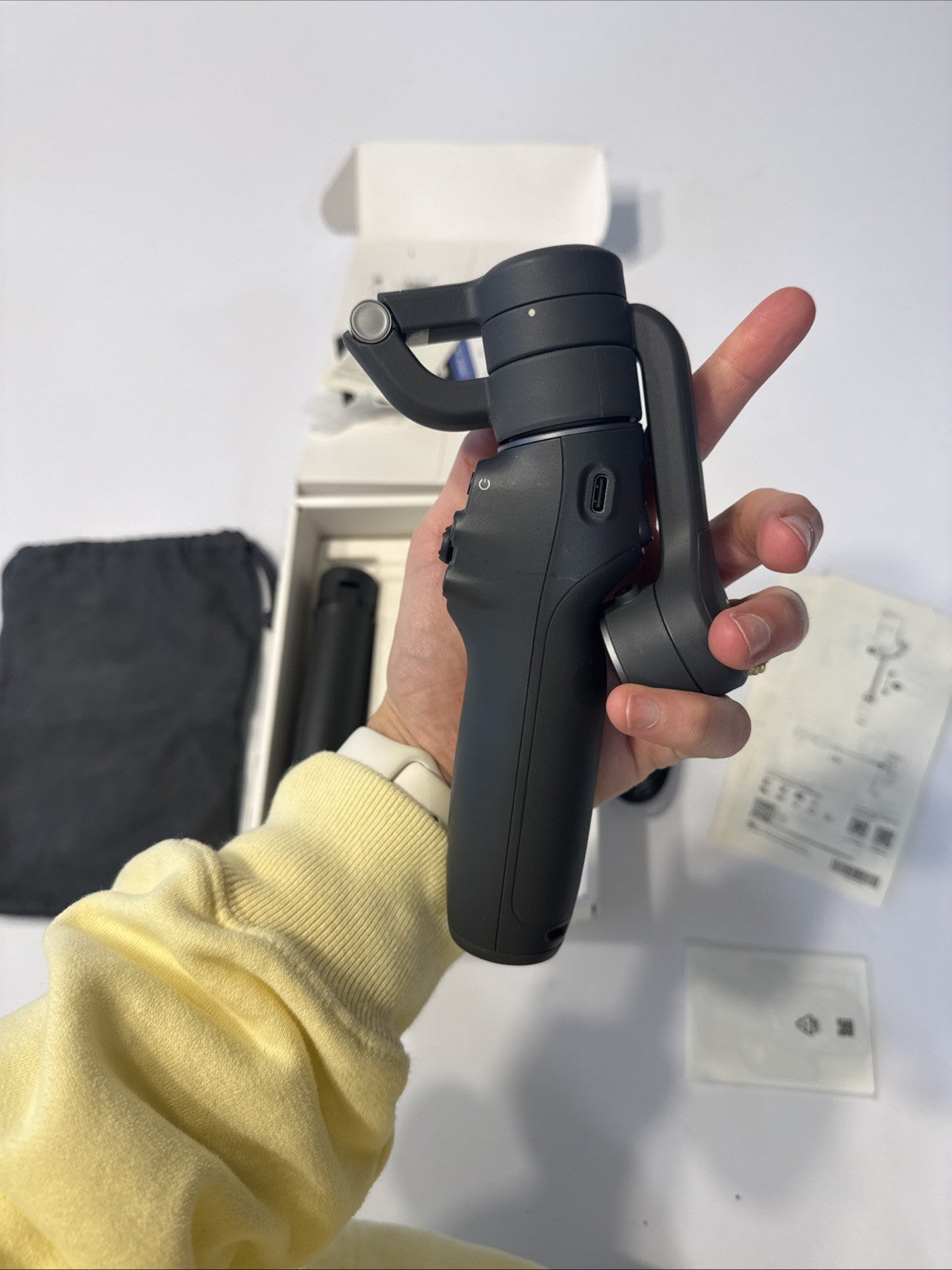 DJI Osmo Mobile 6 Foldable Gimbal Stabilizer for Smartphones Slate Gray