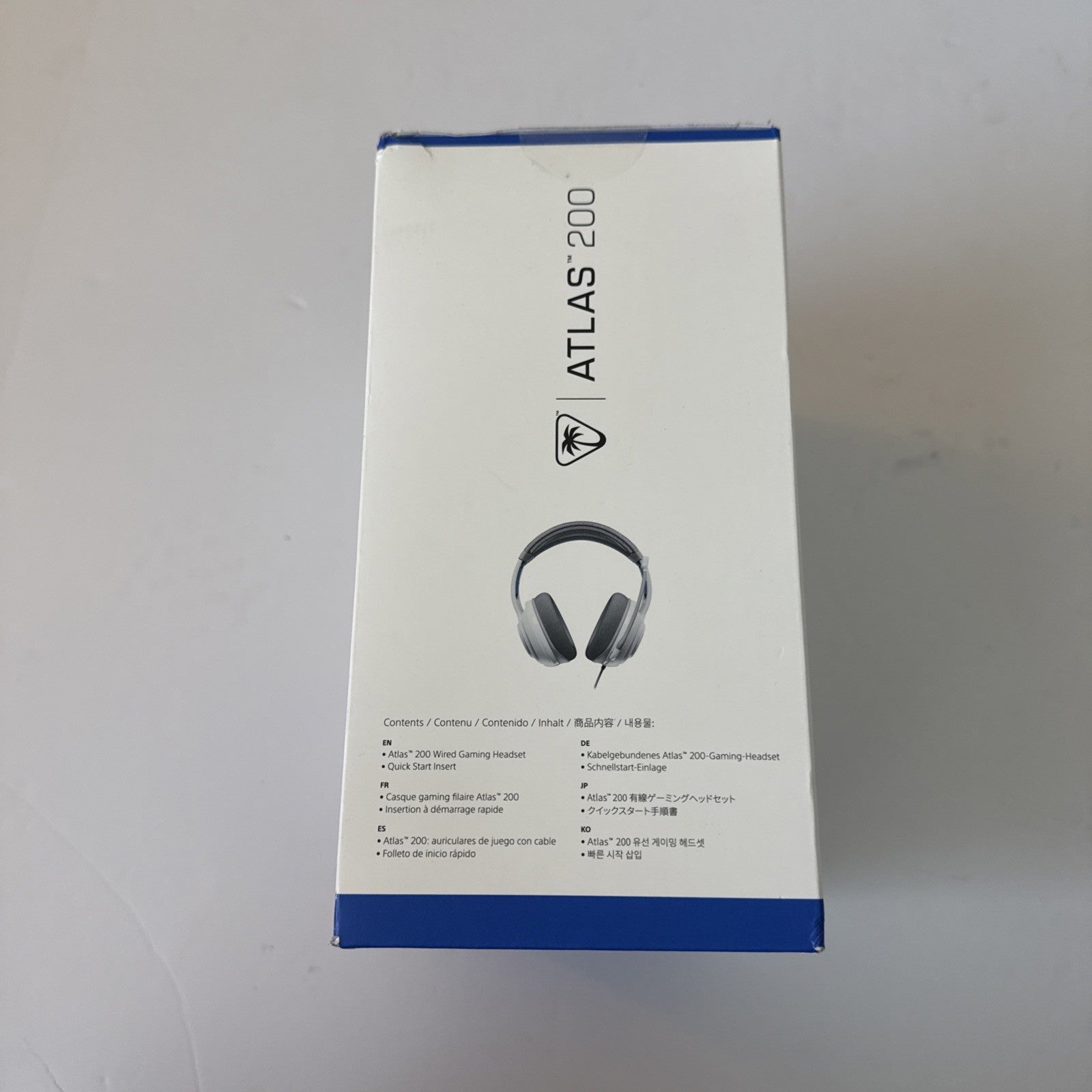 Turtle Beach Atlas 200 White Wired Gaming Headset for Sony PS5/PS4 - Brand New