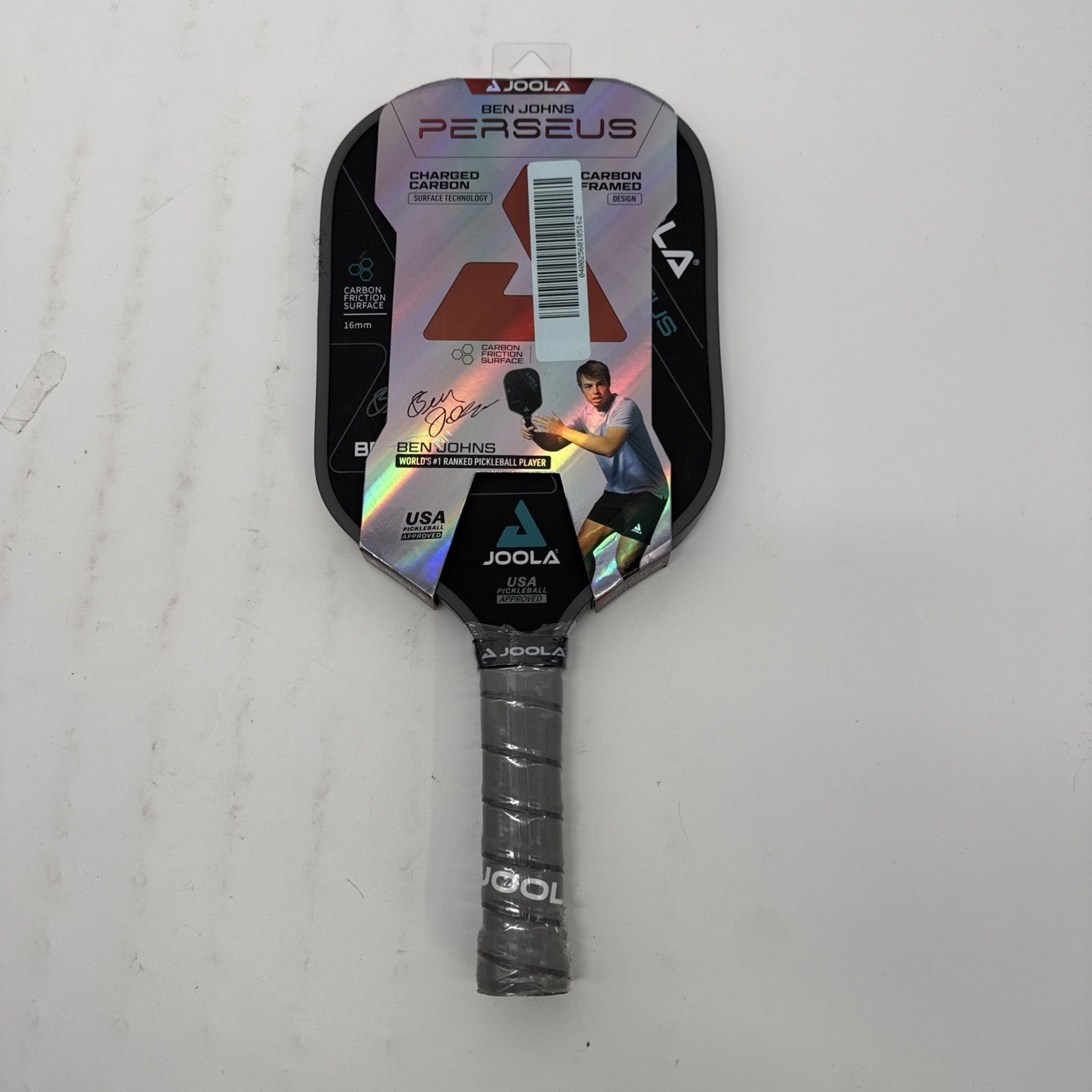 Joola Ben Johns PERSEUS CFS 16mm Carbon Pickleball Paddle - Black Brand New!