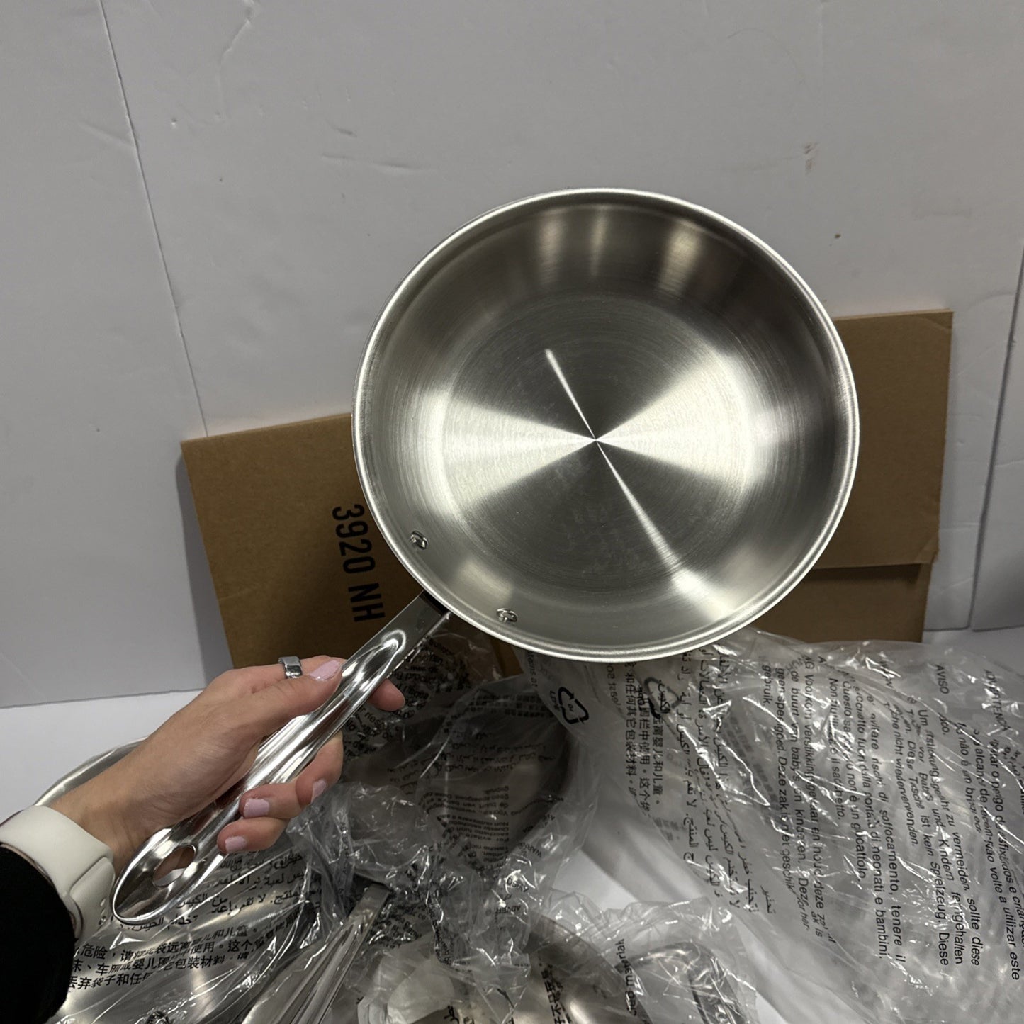 All Clad D5 Stainless Steel 10 Piece Cookware Set Induction Compatible