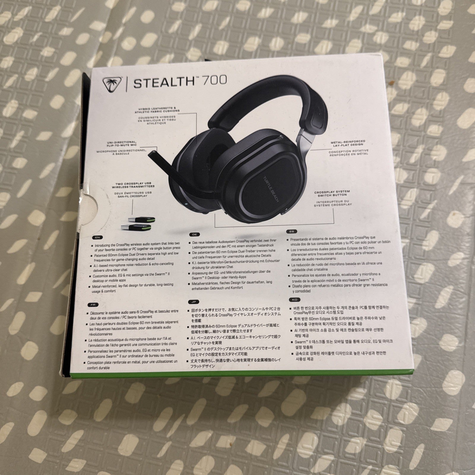 Turtle Beach Stealth 700 Gen 3 Wireless Gaming Headset Xbox PS5 PC Black NEW!!