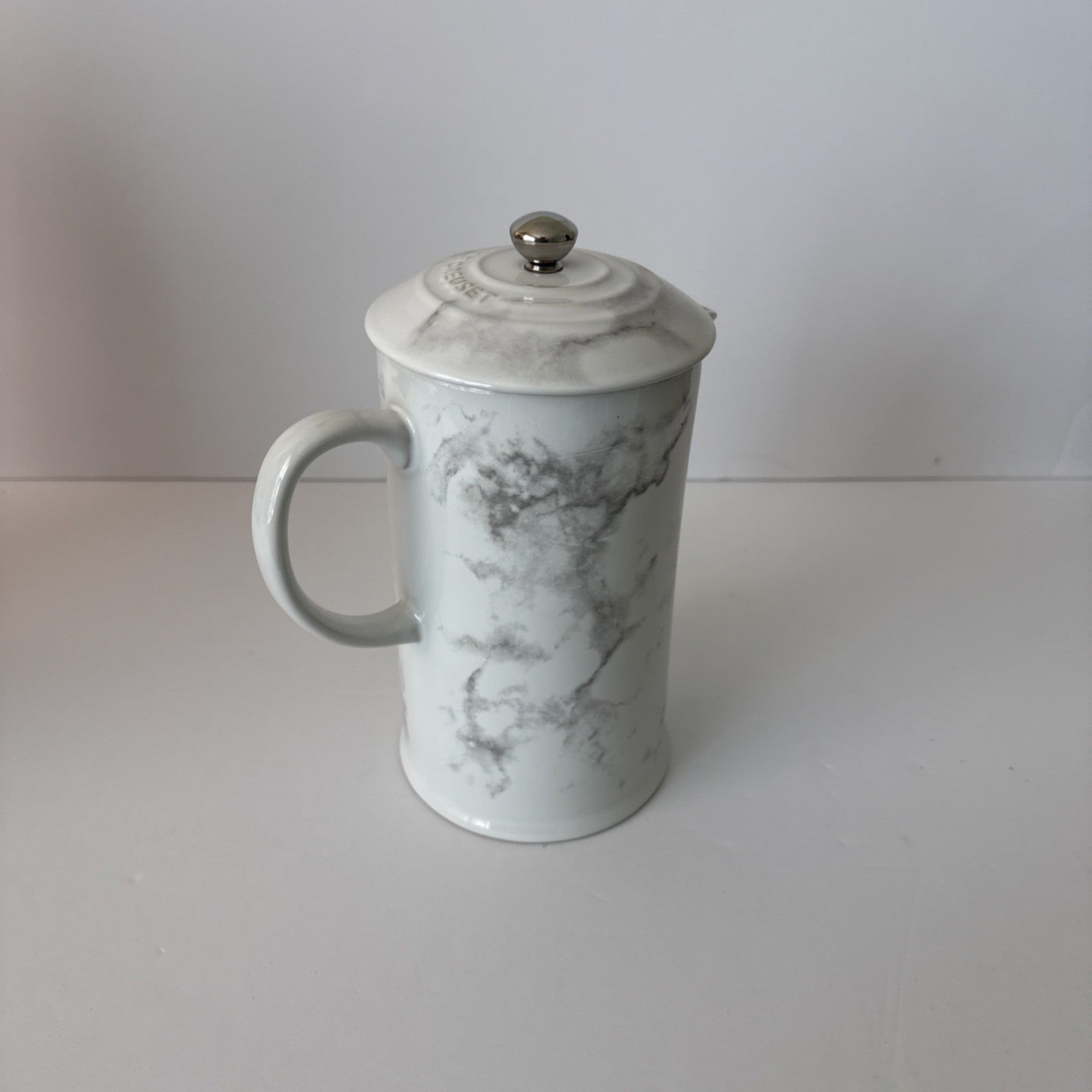 Le Creuset Stoneware 34 Ounce Marble Collection French Press -tested