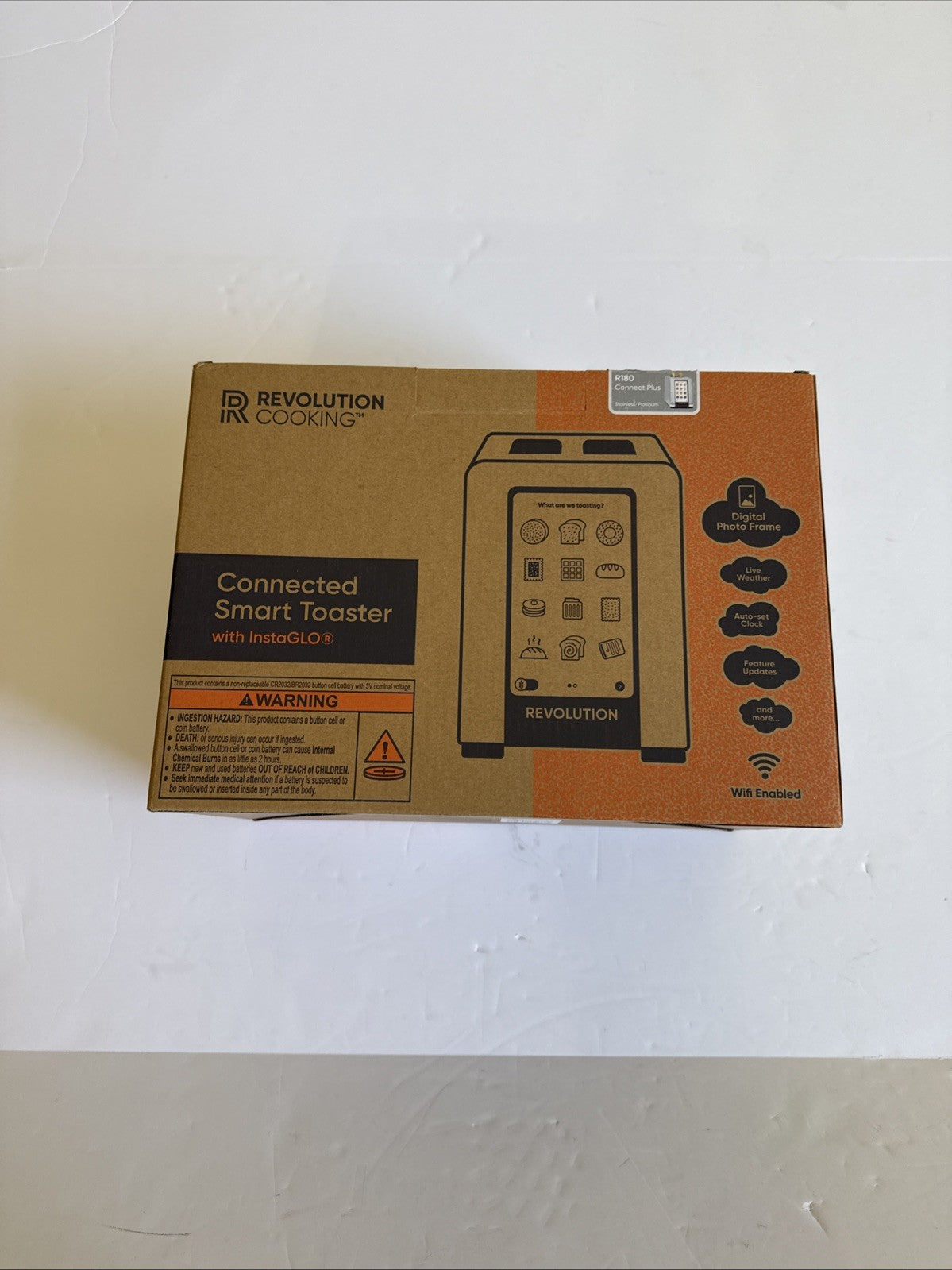 R180 Connect Plus Toaster with Touchscreen – Choose from 40+ Bread Types, 7 B...