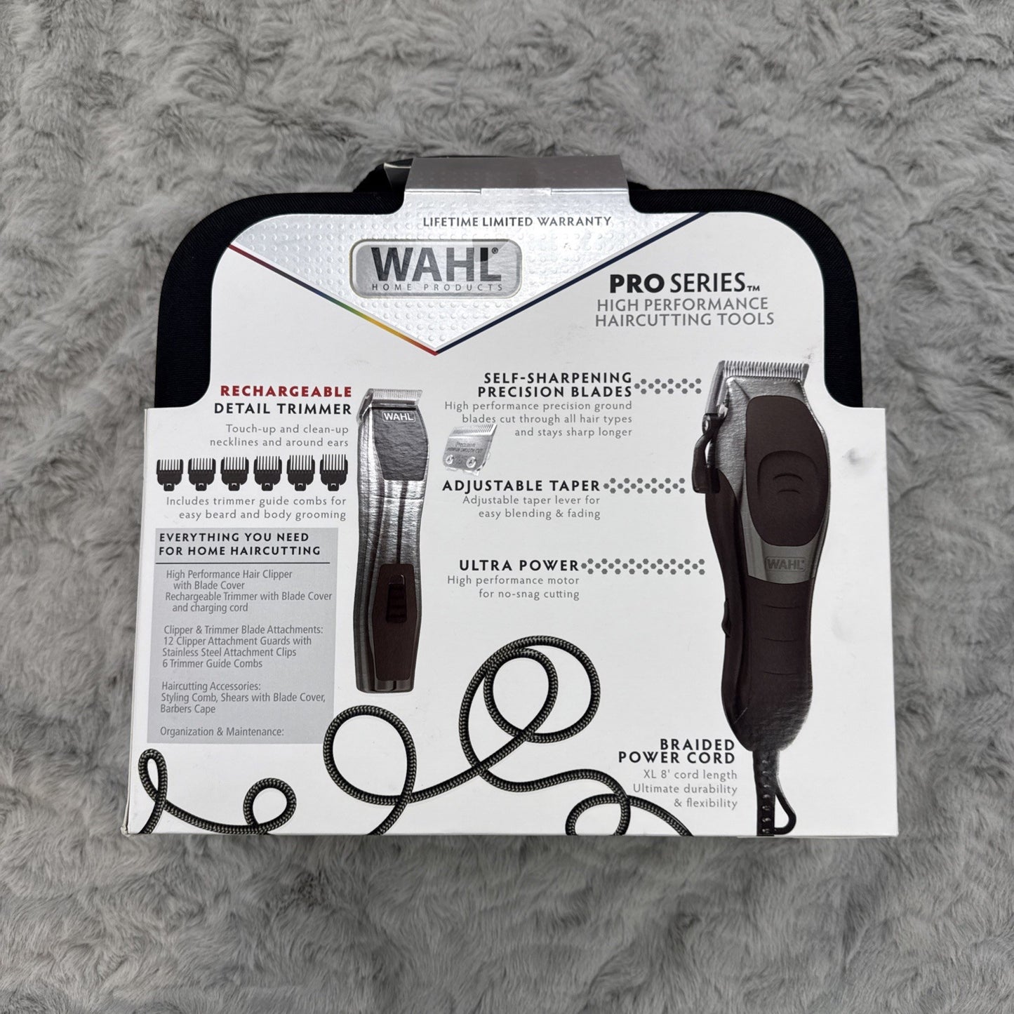 Wahl Clipper High Performance Haircutting Kit with Cordless Beard Trimmer and